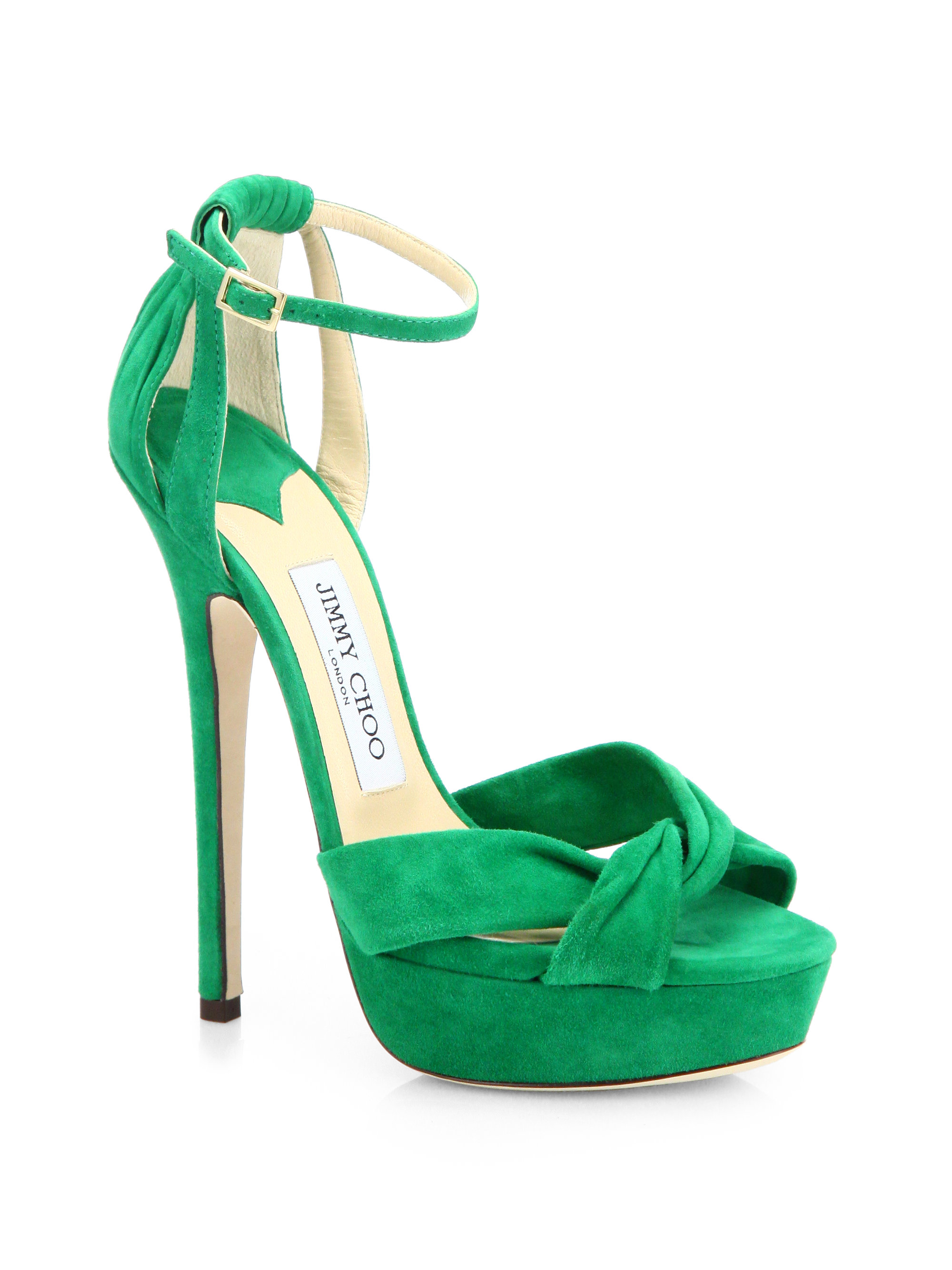 emerald green suede pumps