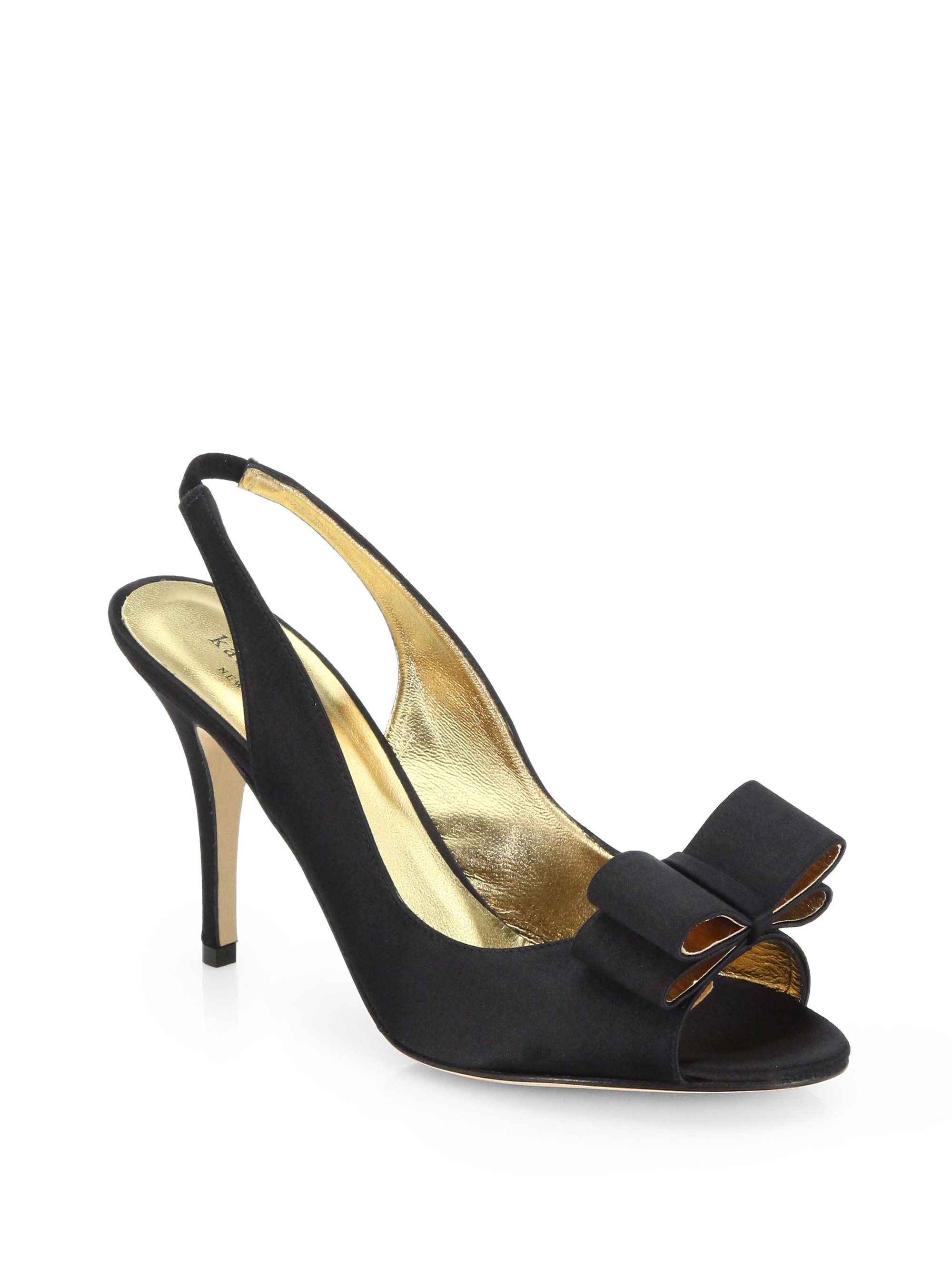 kate spade heels bow
