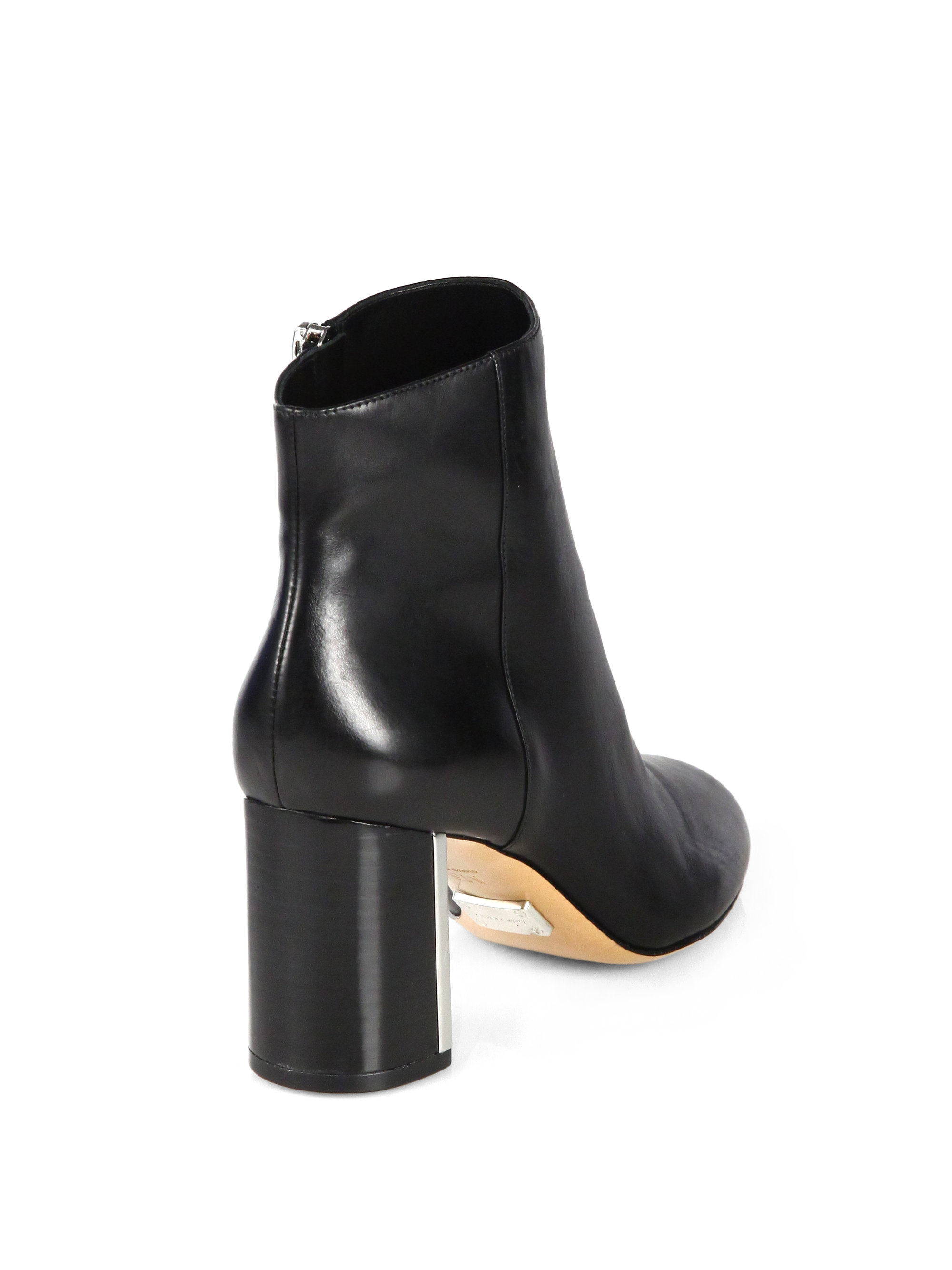 michael kors black ankle boots