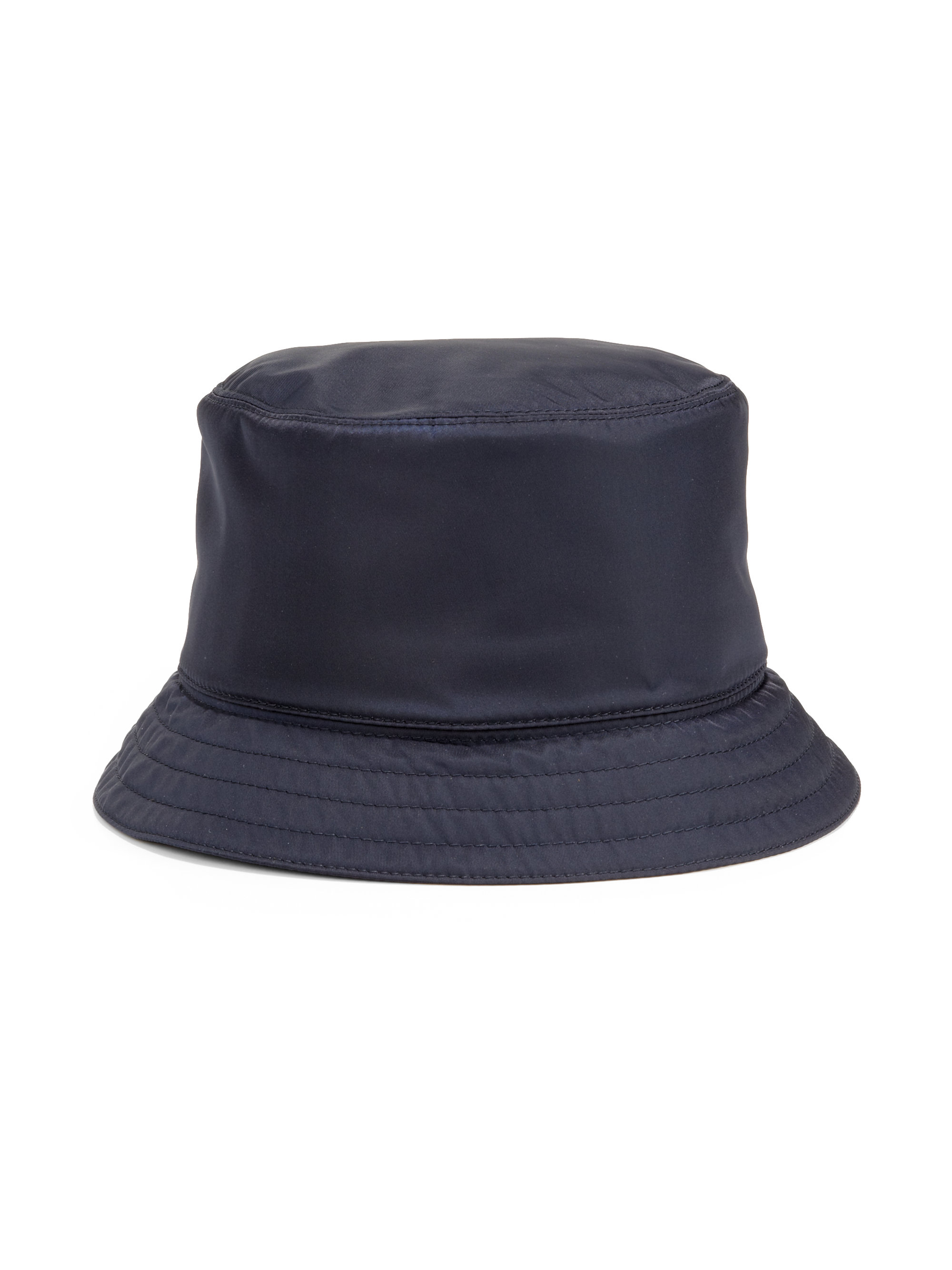 Prada Nylon Bucket Hat in Blue for Men | Lyst