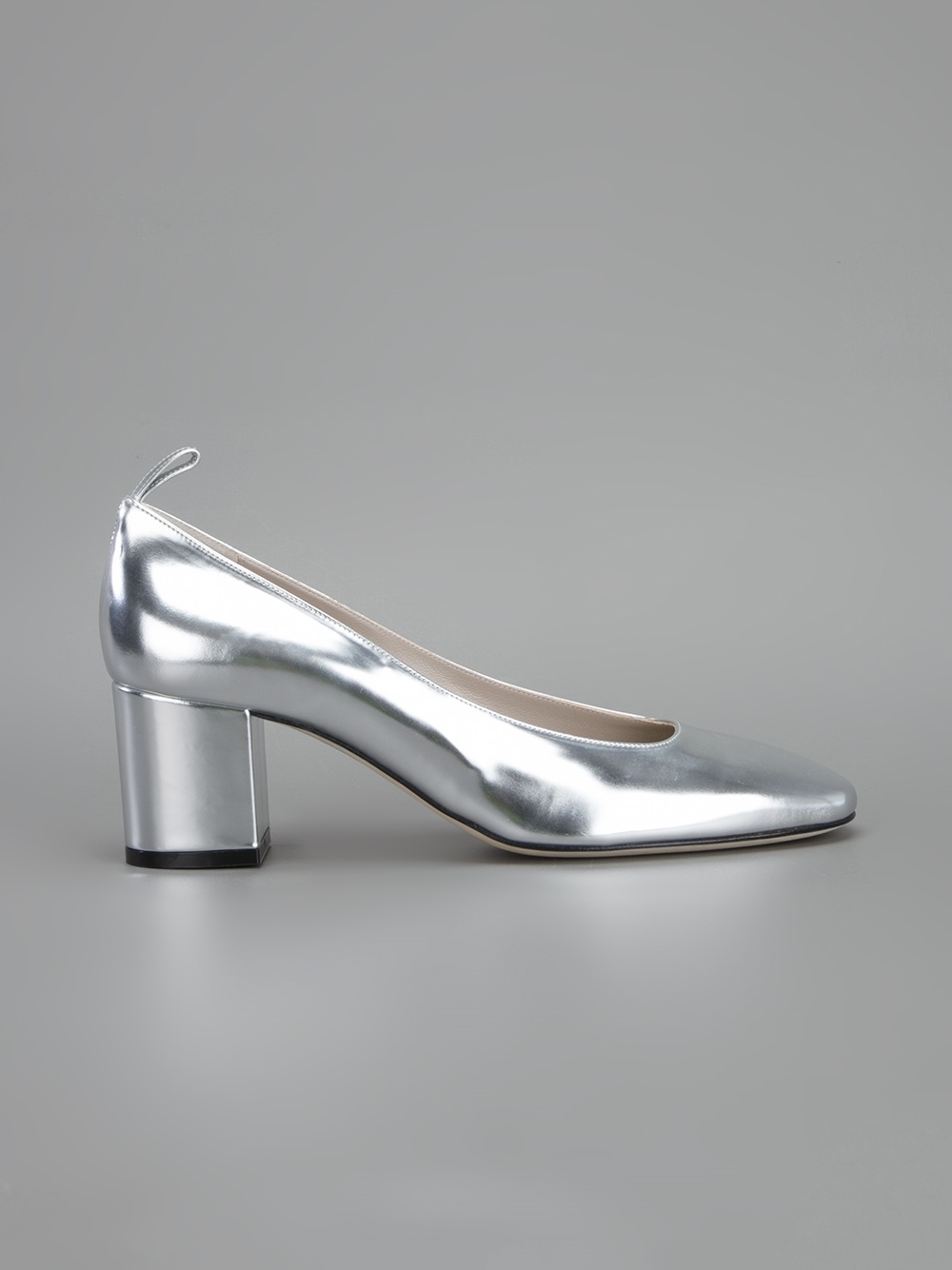 Sofie D'Hoore Block Heel Pumps in Metallic | Lyst