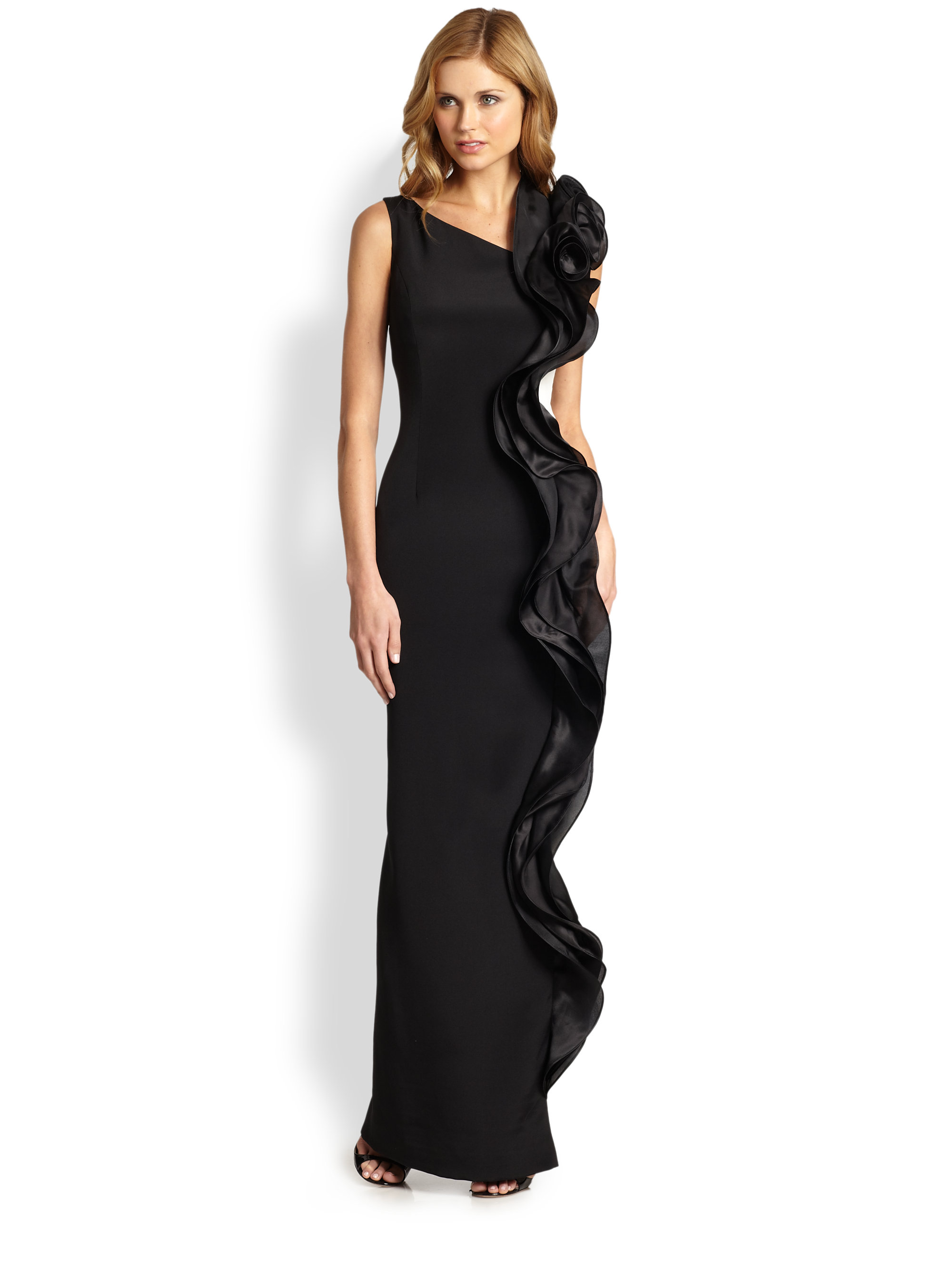 teri jon black gown