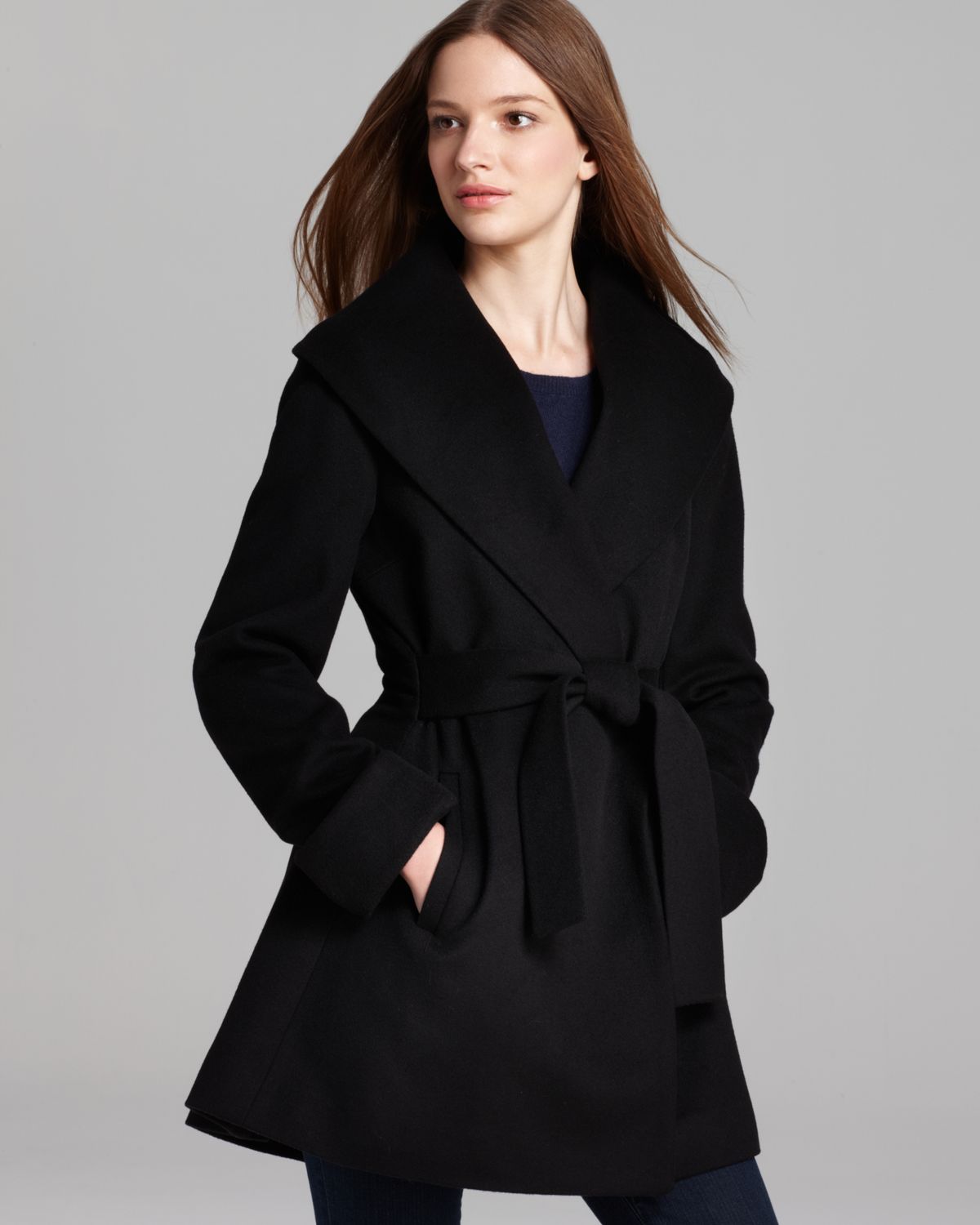 trina turk wrap coat