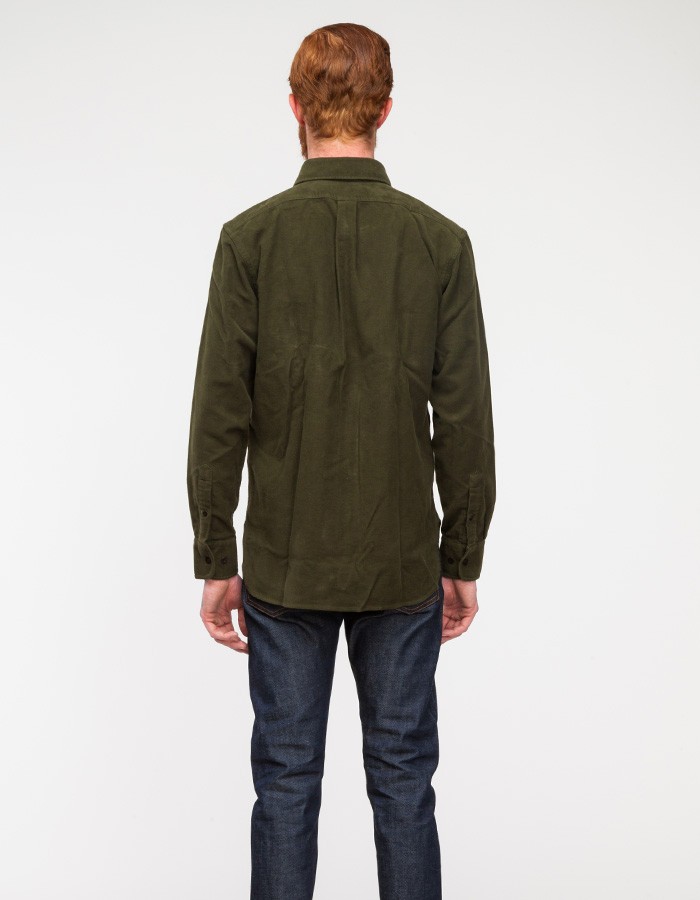 Filson Moleskin Guide Shirt in Green in Green for Men Lyst