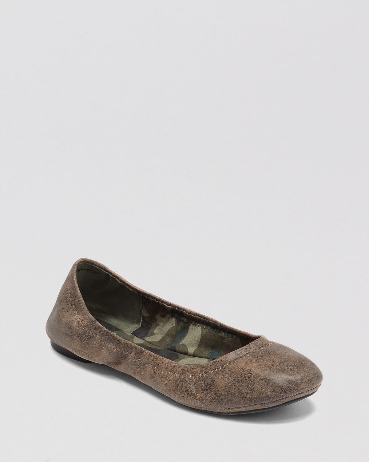 Lyst Lucky brand Ballet Flats Emmie in Brown