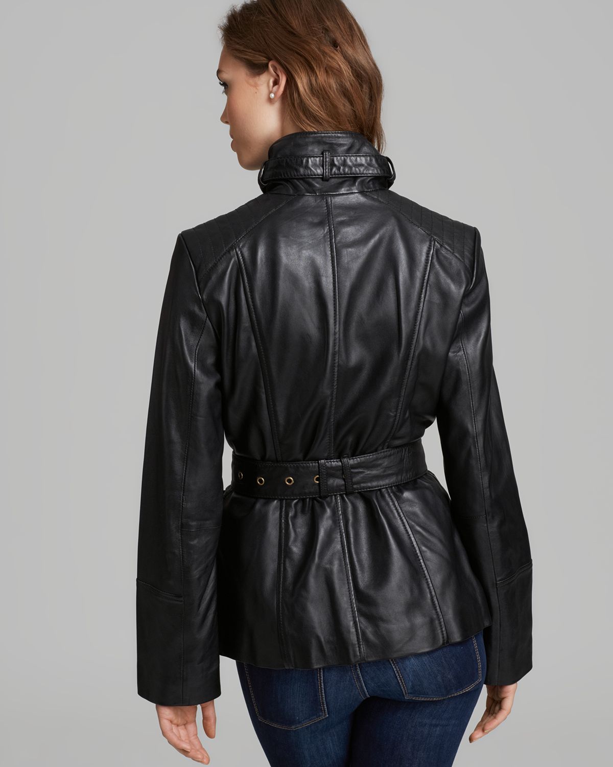 Lyst - Marc New York Venice Vintage Washed Leather Jacket ...