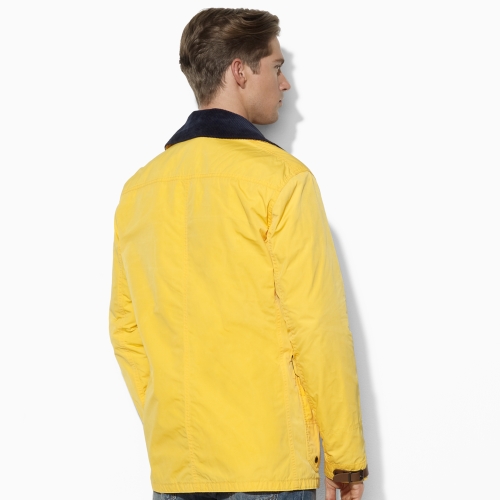 Polo Ralph Lauren Firemans Slicker Jacket in Yellow for Men | Lyst