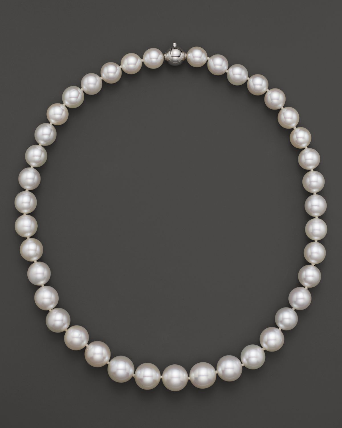 Tara pearls White South Sea Cultured Pearl Strand Necklace, 17