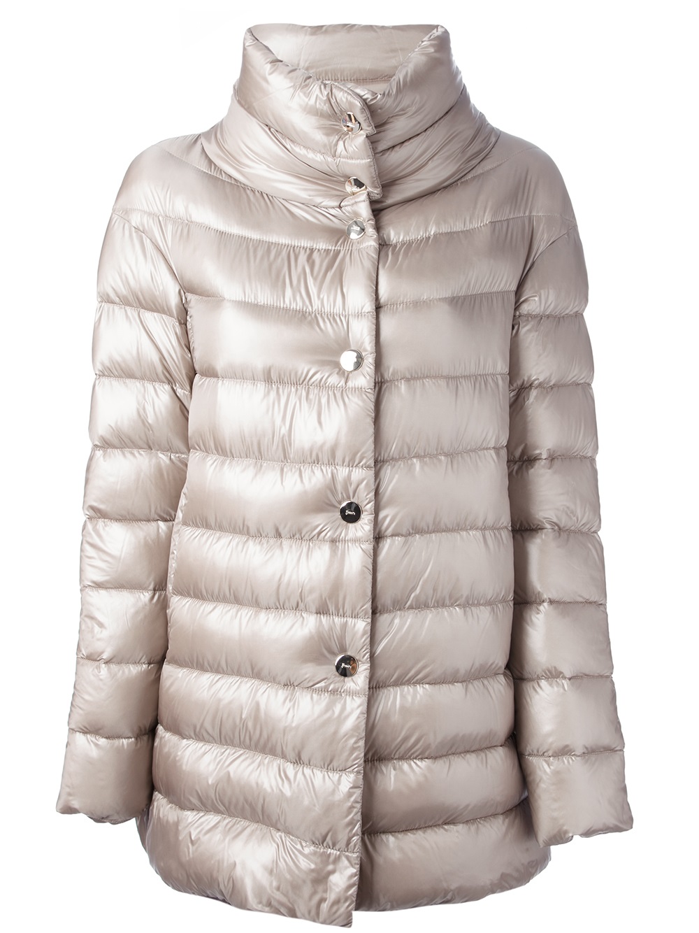 Lyst - Herno Padded Jacket in Natural
