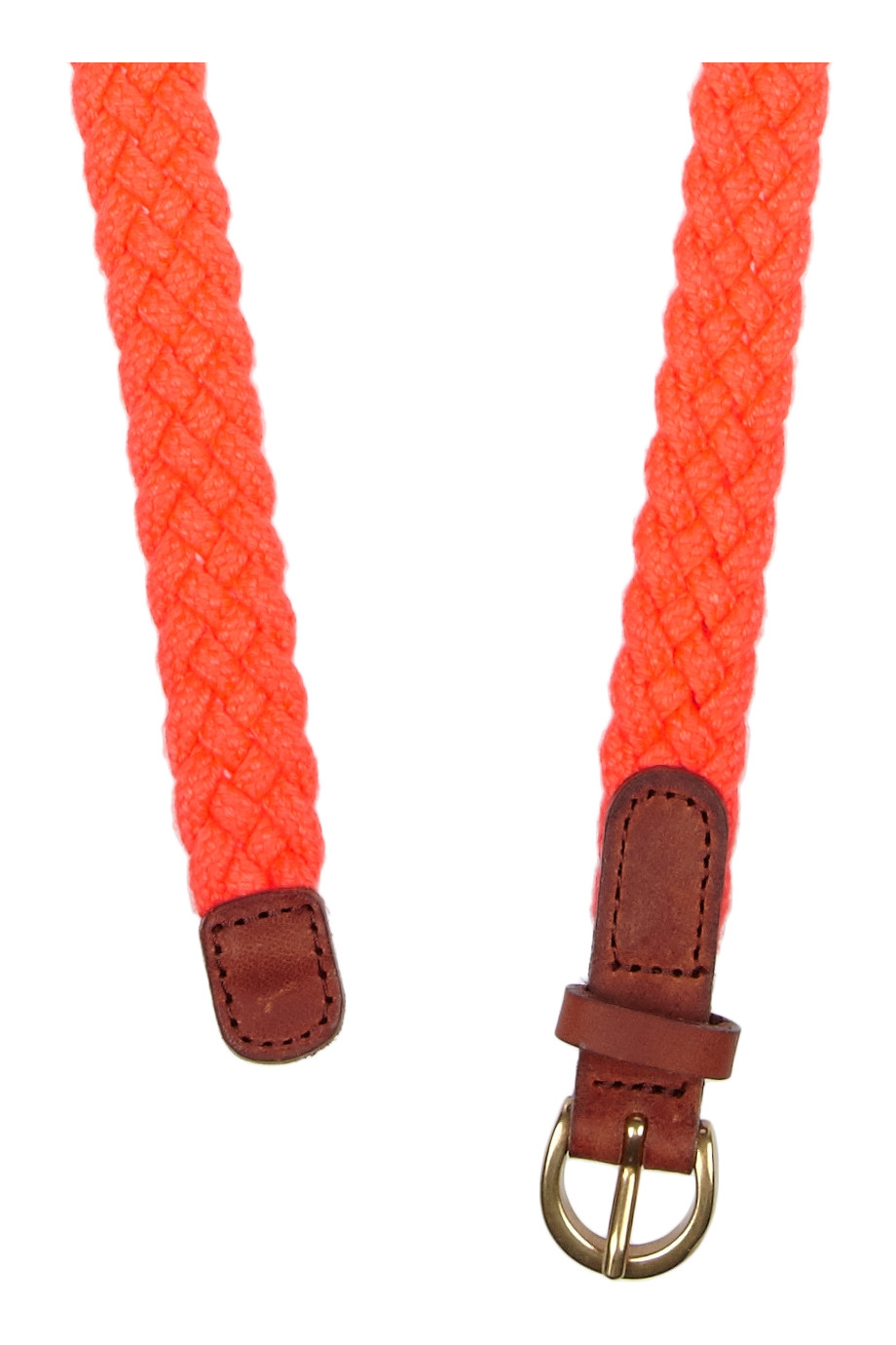 J.Crew Braided Cotton Canvas Rope Belt in Bright Orange (Orange) Lyst