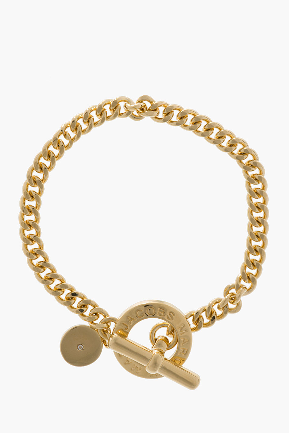 Lyst - Marc by marc jacobs Gold Mini Toggle Bracelet in Metallic