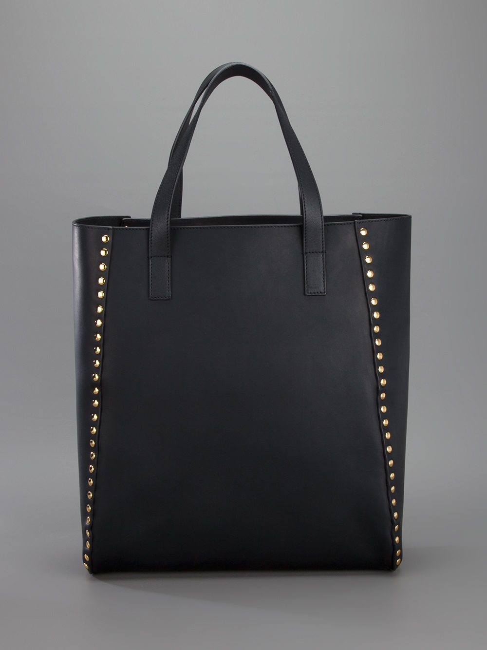 Marni Studded Tote in Black - Lyst