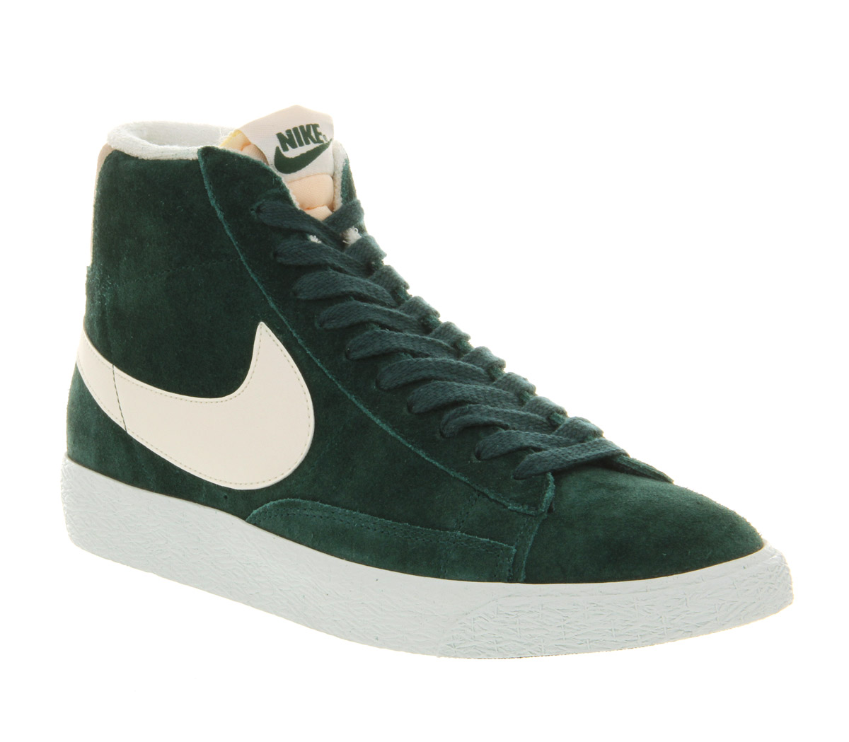 nike blazer suede green