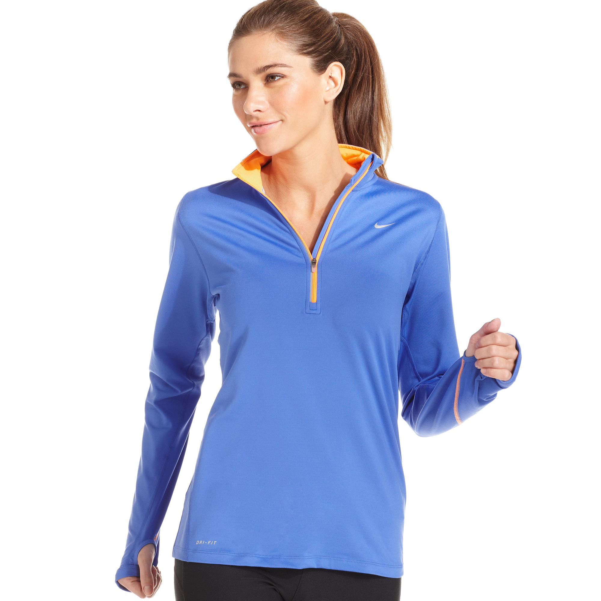 dri fit half zip pullover