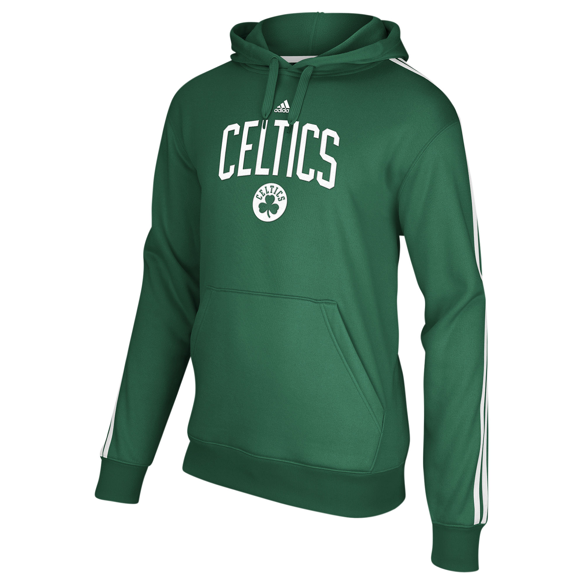 adidas Boston Celtics Fleece Hoodie in Green for Men - Lyst