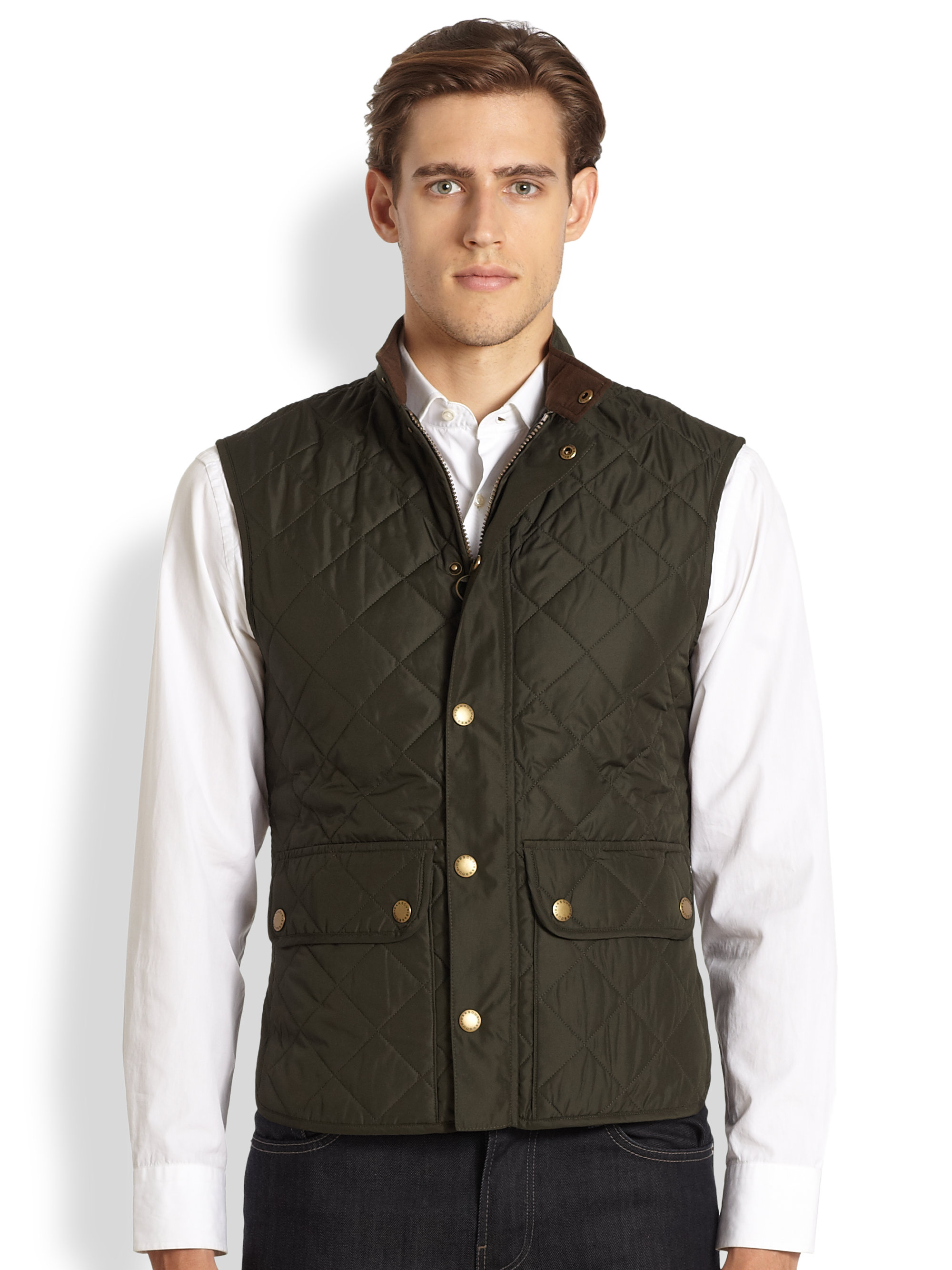 men's lowerdale quilted vest