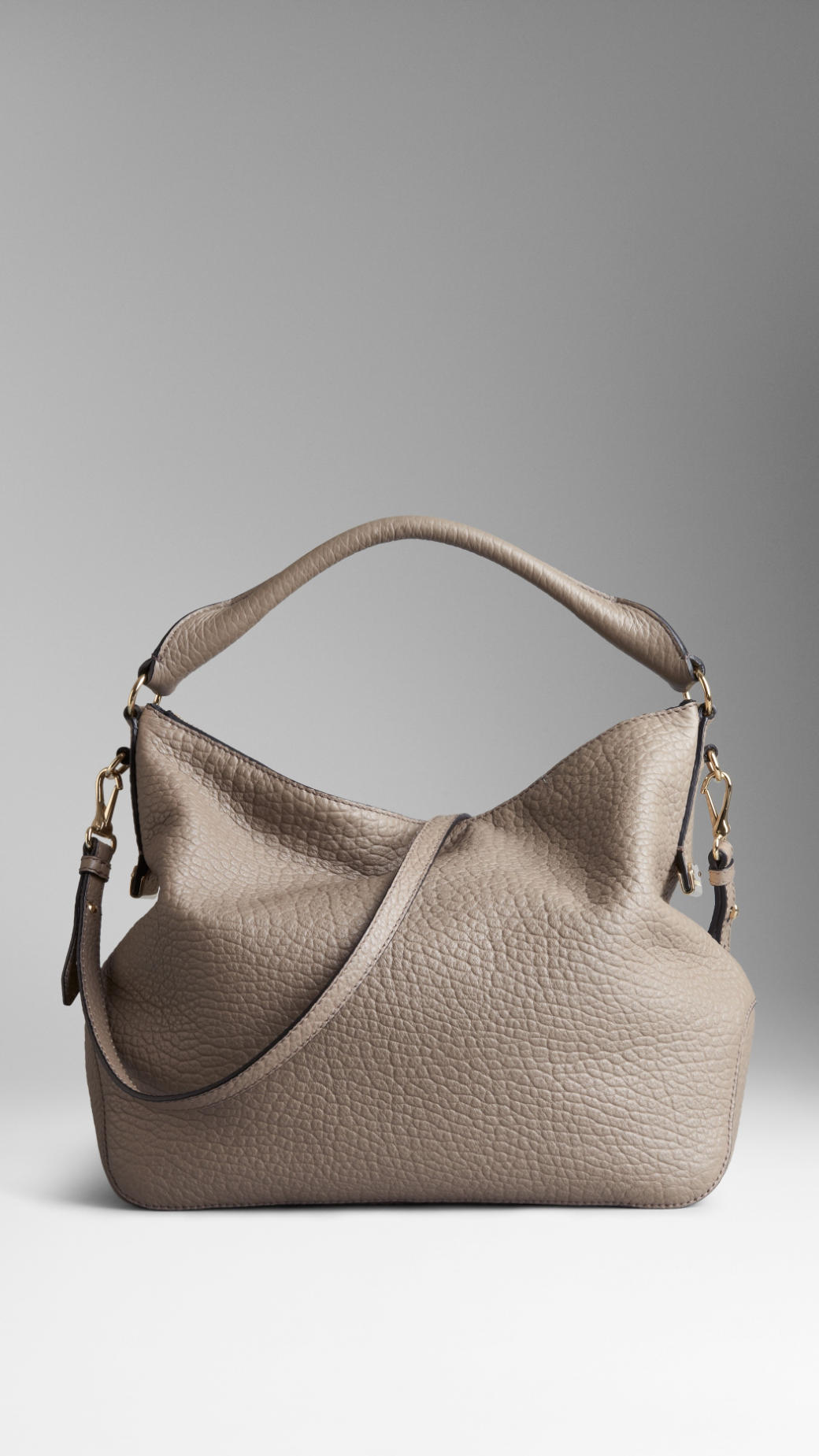 taupe hobo bag