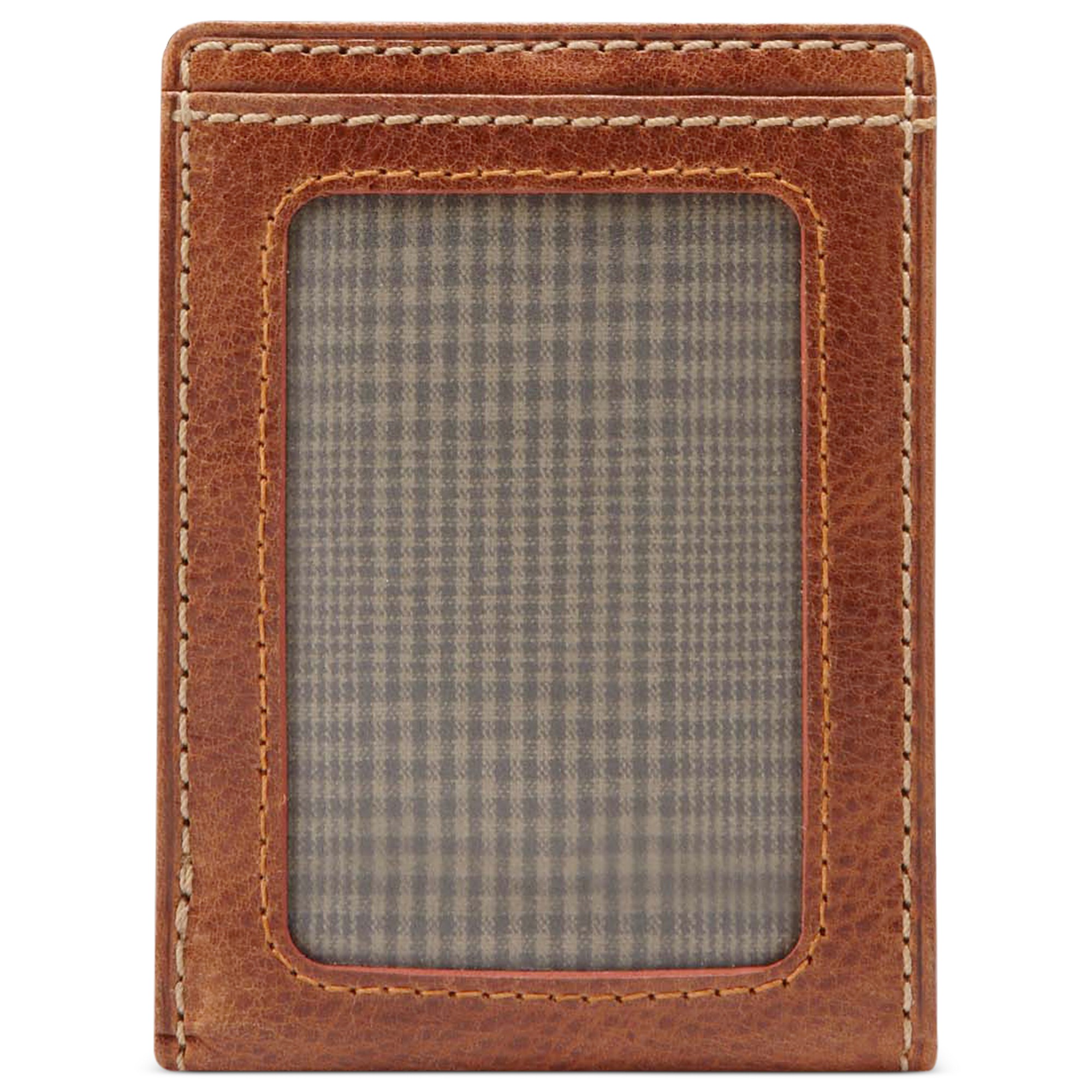 Fossil Bradley Id Bifold Front Pocket Wallet in Tan (Brown) for Men Lyst