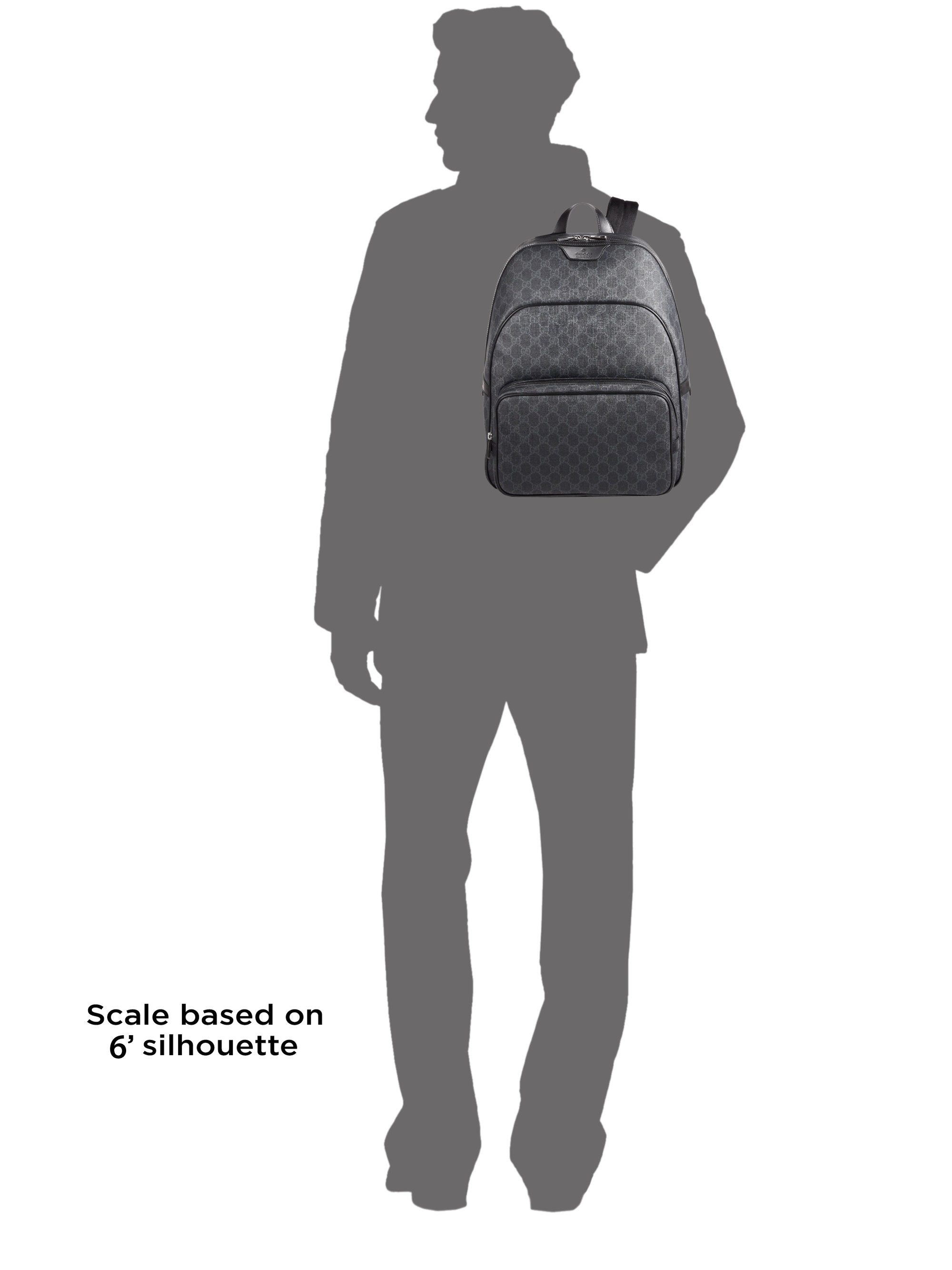 Gucci Gg Backpack in Black for Men