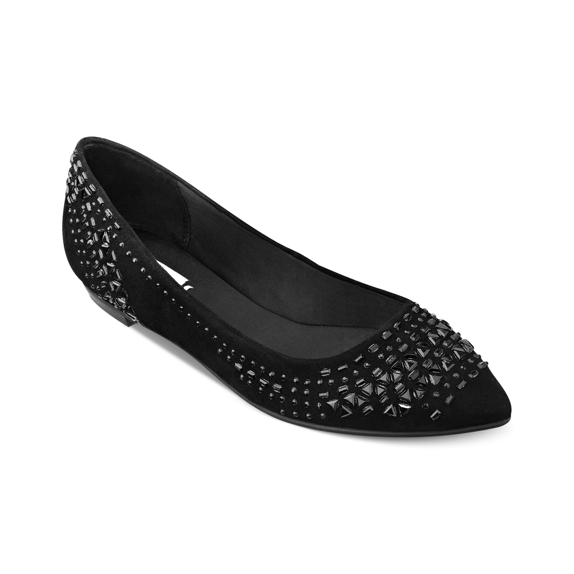 Guess Womens Shoes Sarni Flats in Nude (Black) Lyst