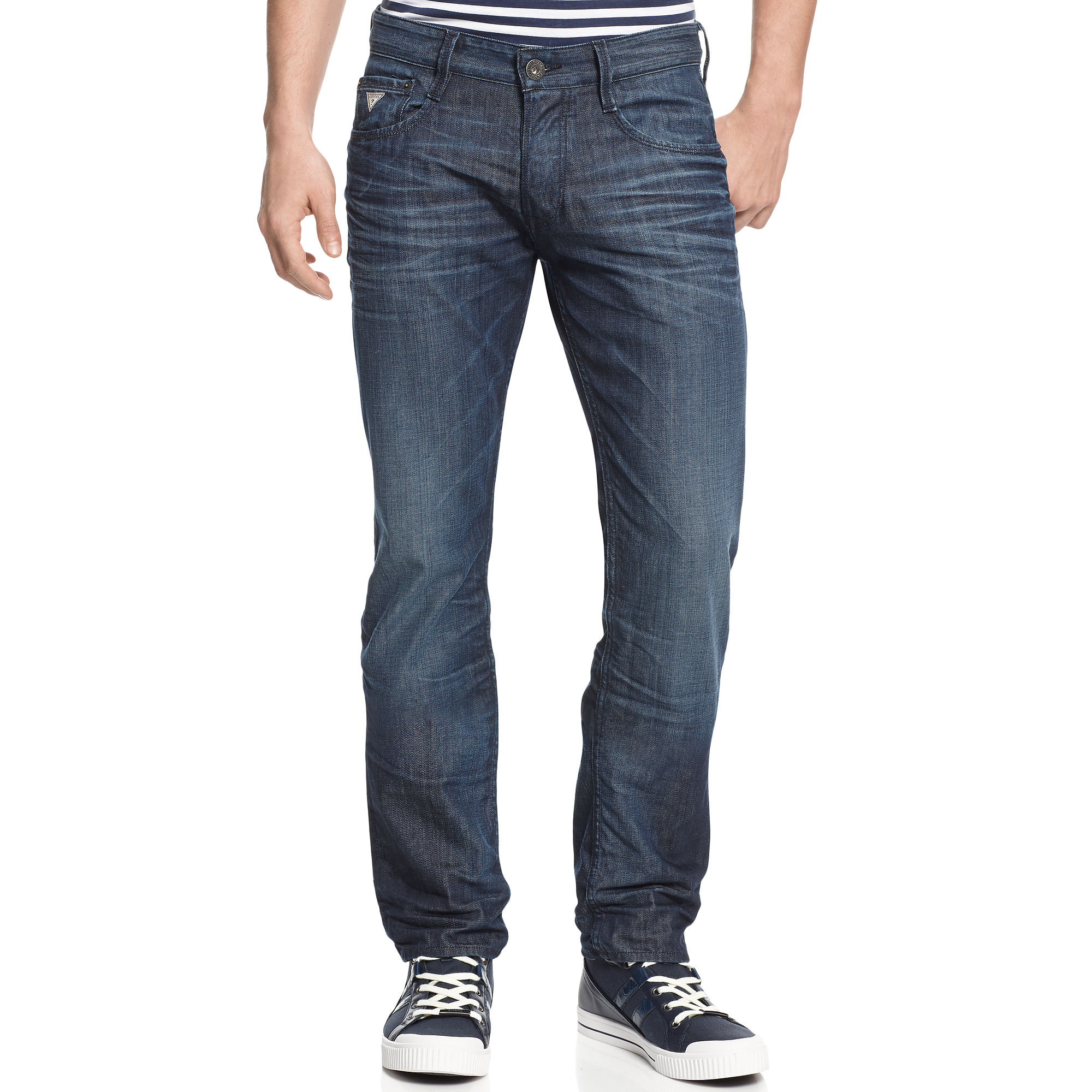 mens relaxed bootcut jeans
