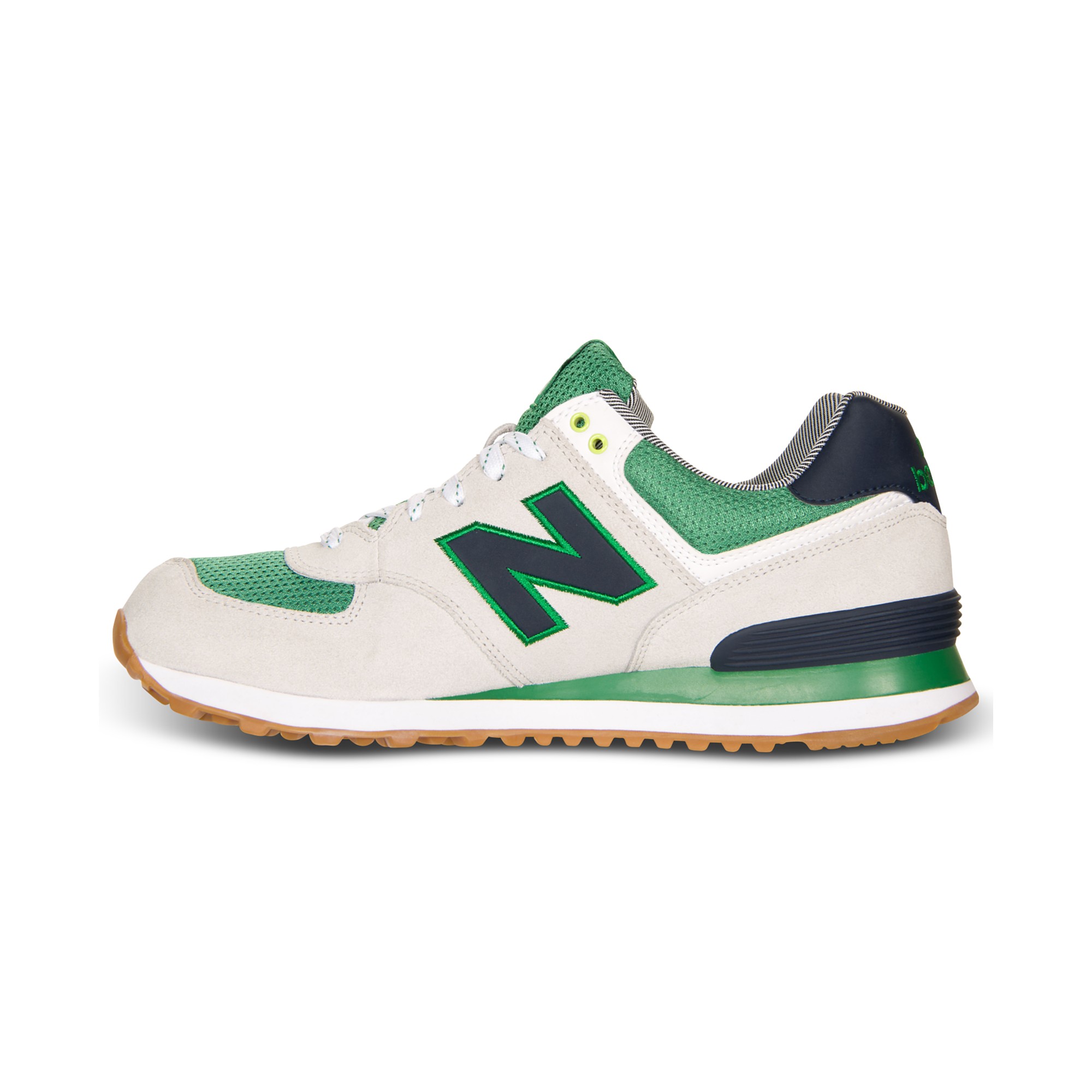 New Balance 574 Yacht Club Sneakers in Green for Men | Lyst