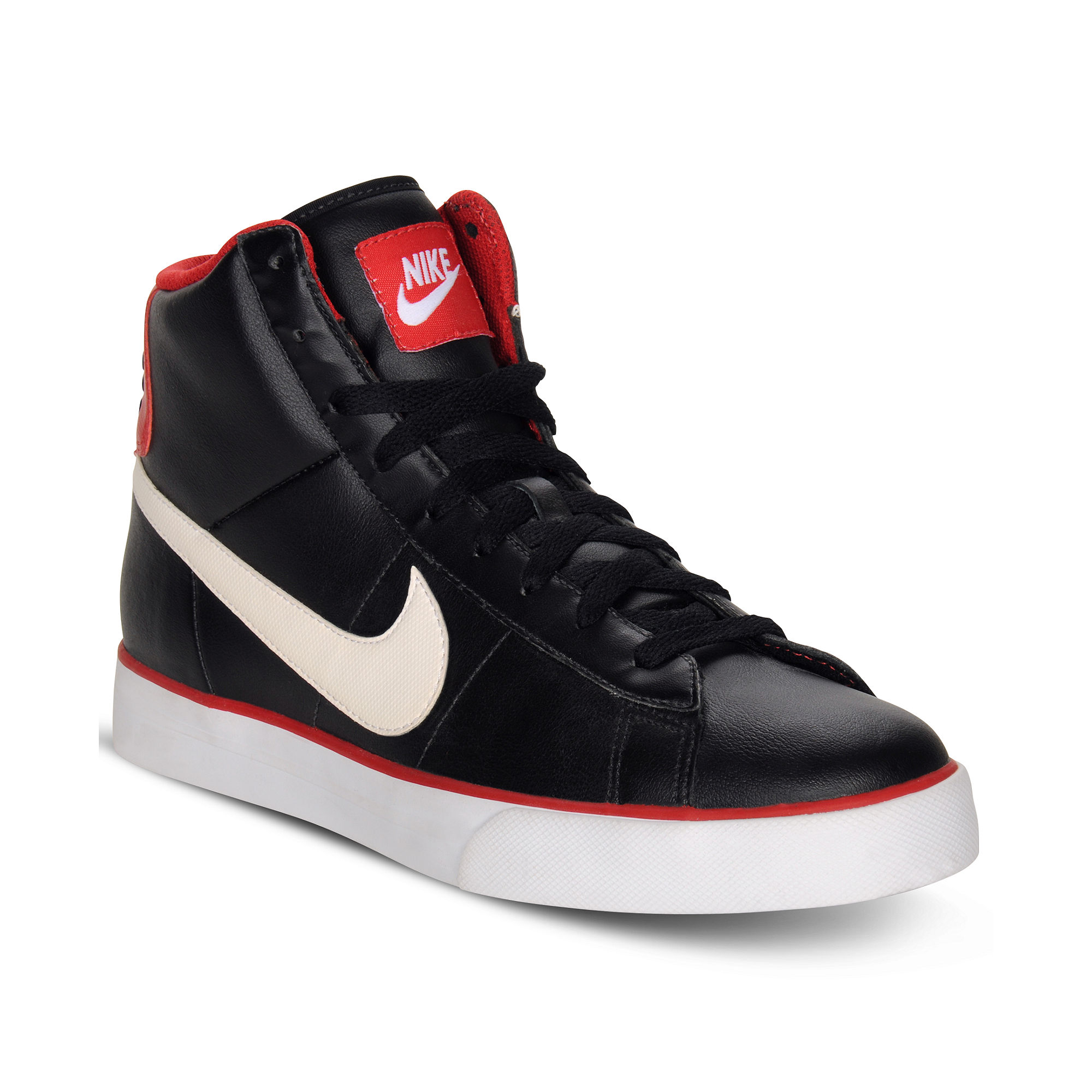 Quizás Desventaja Florecer Nike Sweet Classic Leather High Top Sneakers in Black for Men | Lyst