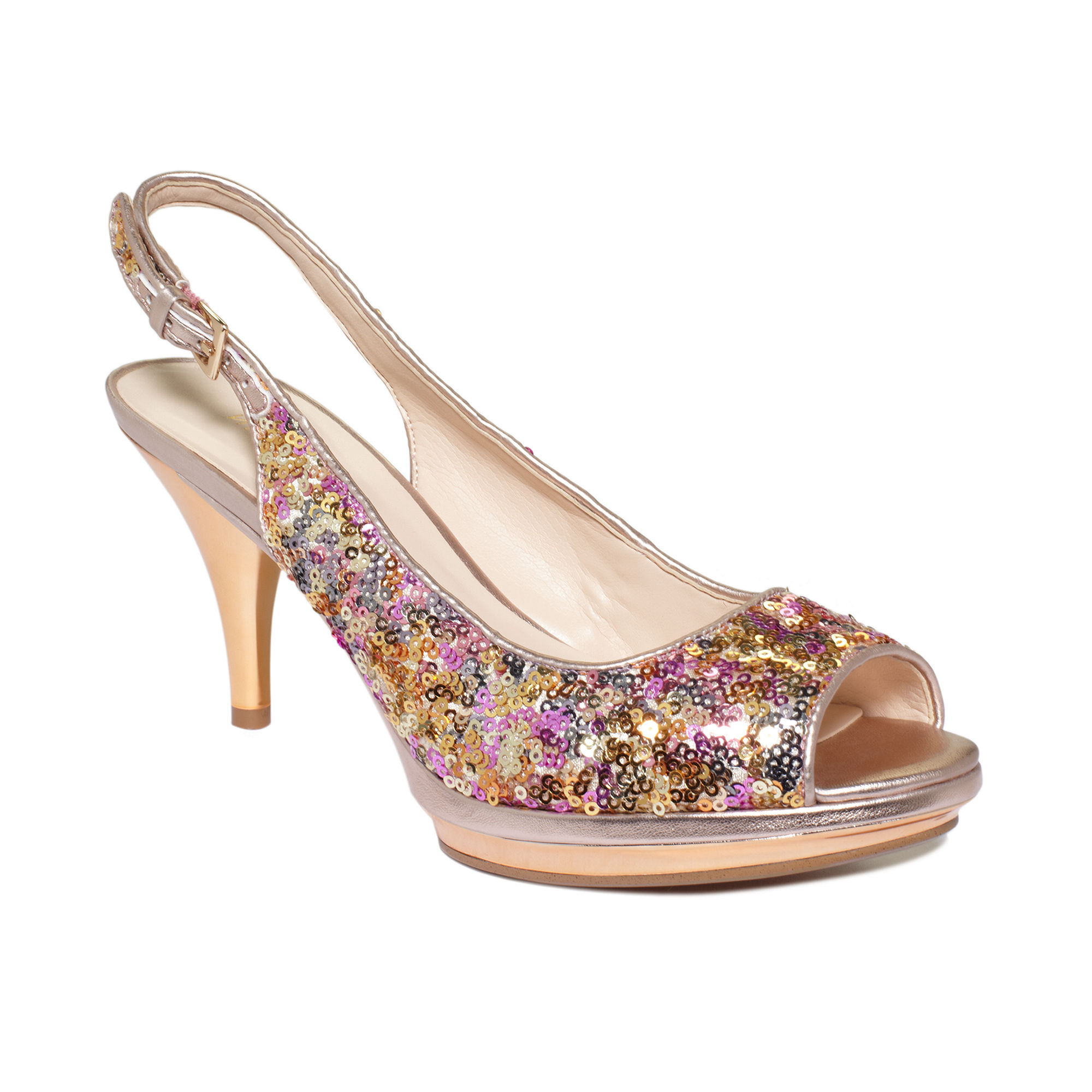 nine west sequin shoes