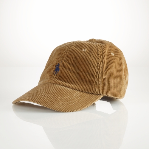 Polo Ralph Lauren Corduroy Sports Cap in Tan (Brown) for Men - Lyst