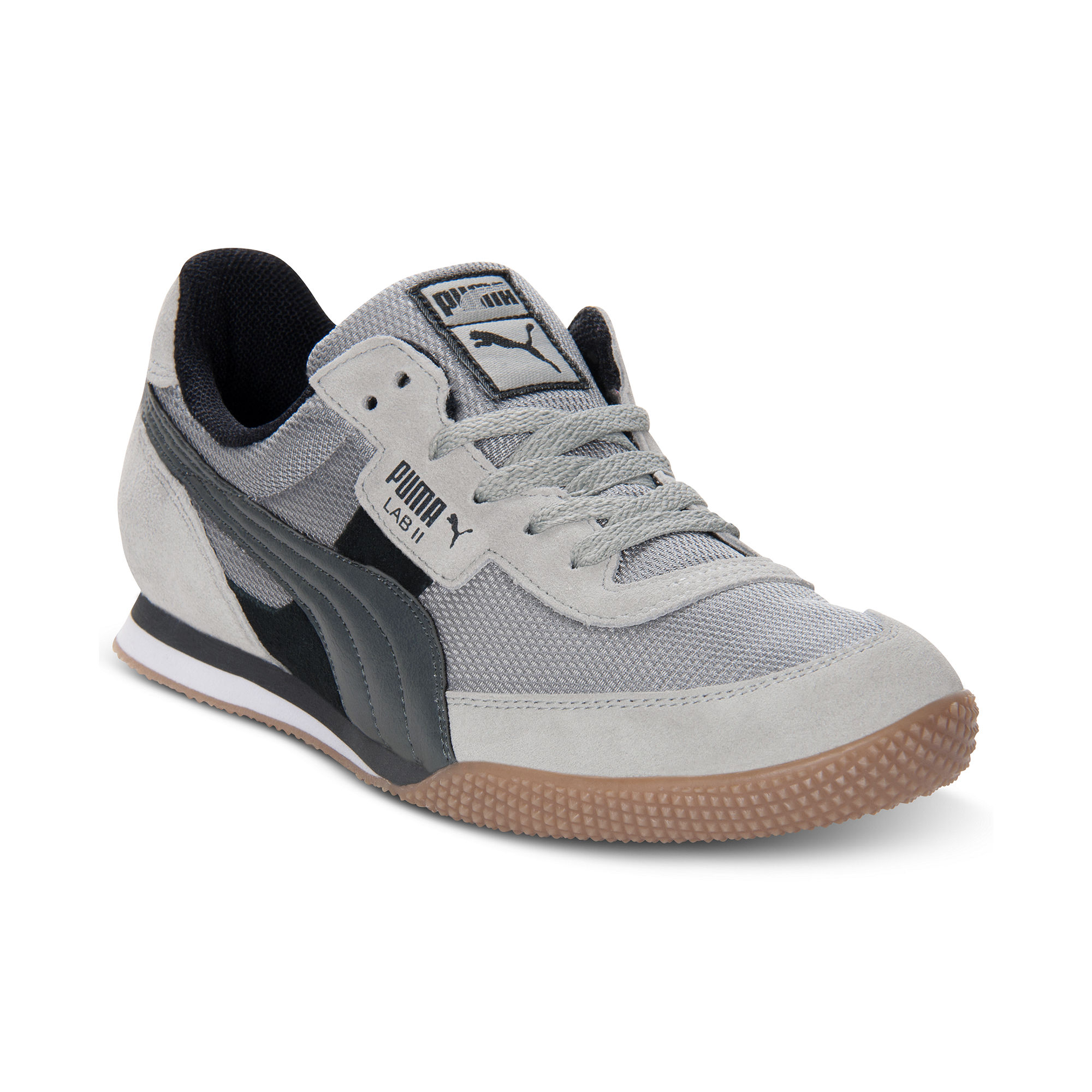 Puma Lab Ii Fb Sneakers in Gray for Men (limestone gray/black) | Lyst