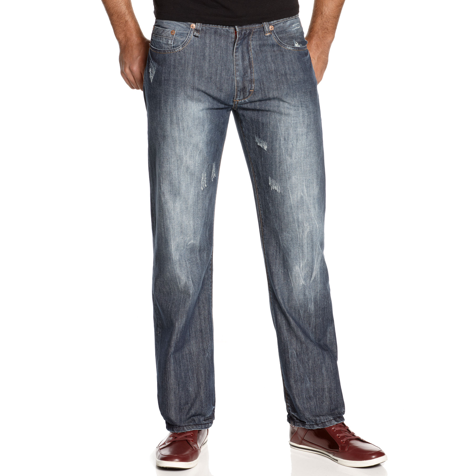 Sean John Jeans X Deco Hamilton Relaxed Fit Jeans in Blue for Men ...
