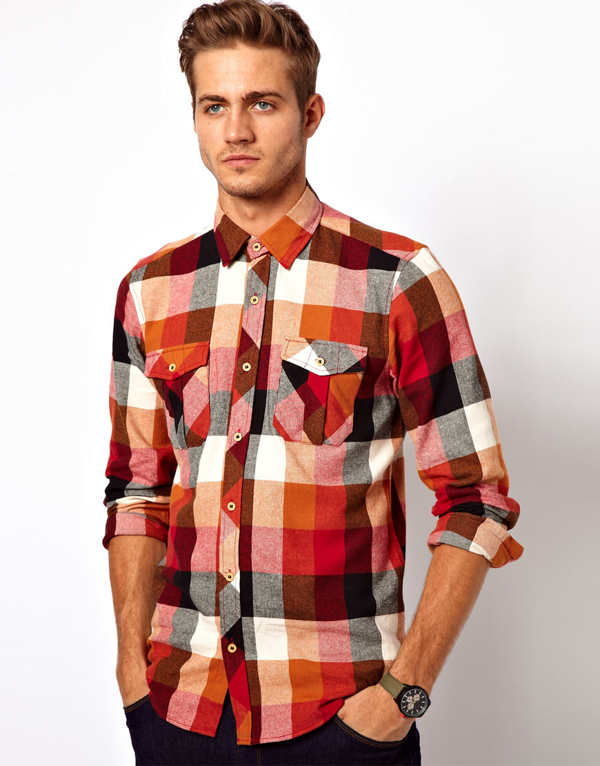 red check flannel