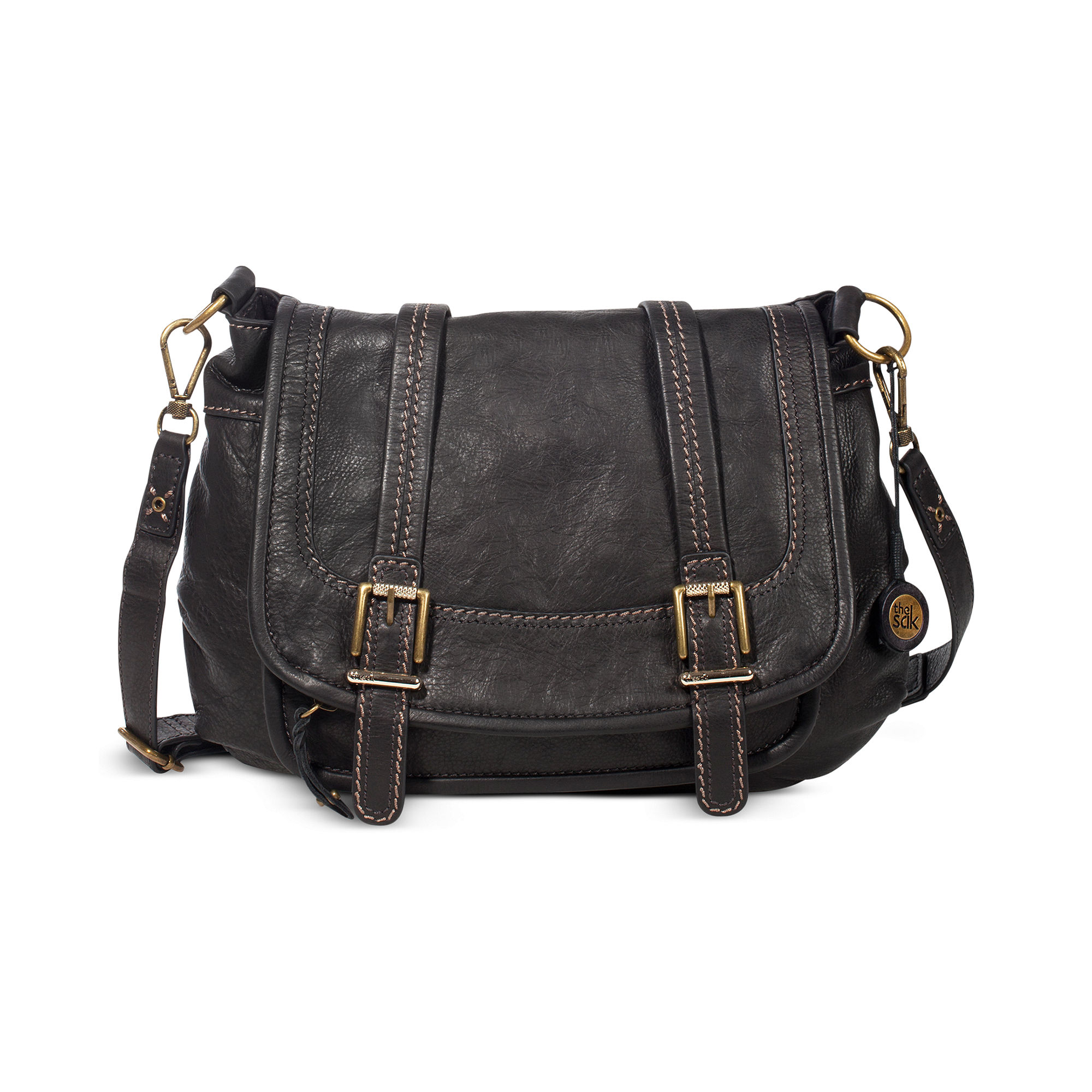 Lyst The Sak Silverlake Flap Crossbody in Black