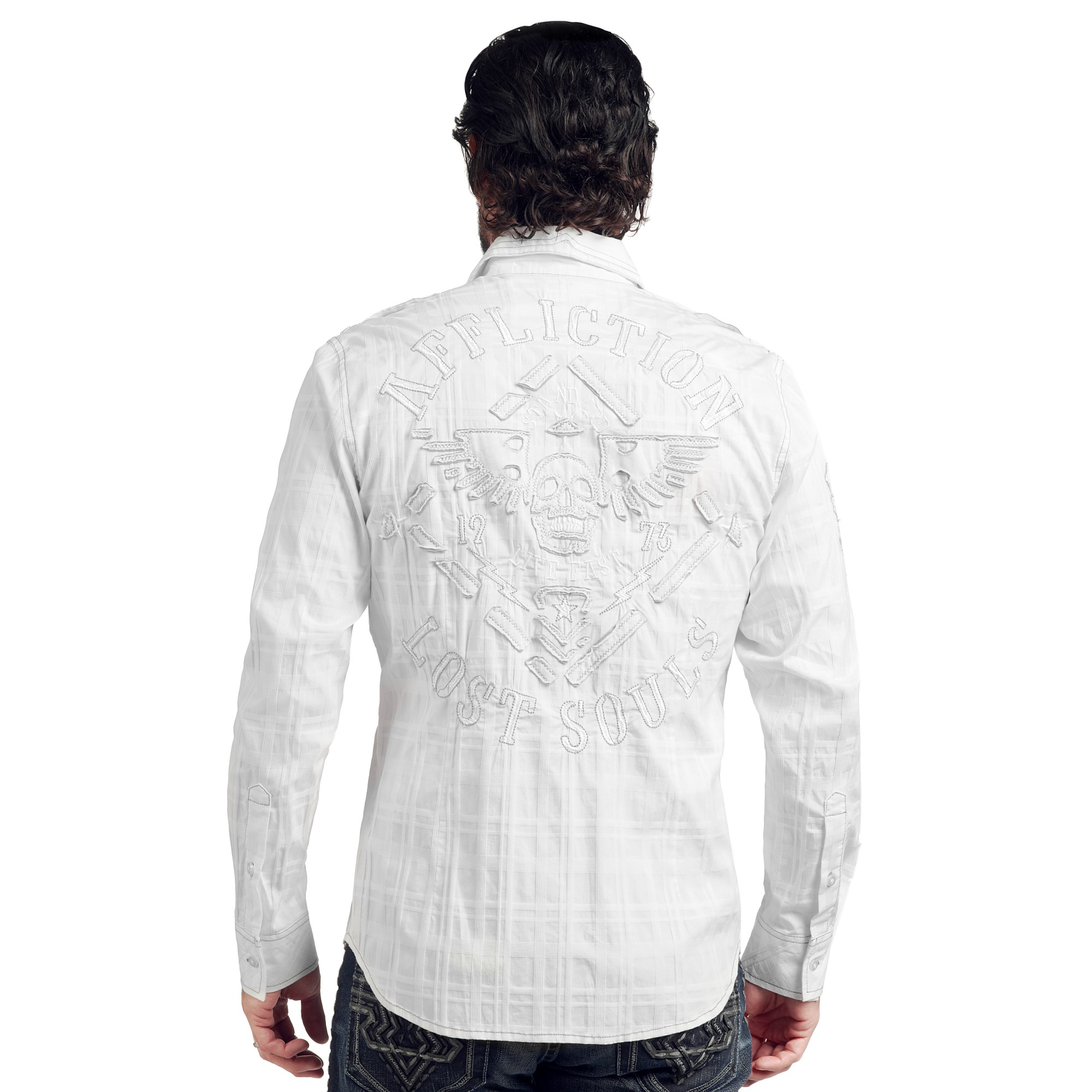 Affliction button down clearance