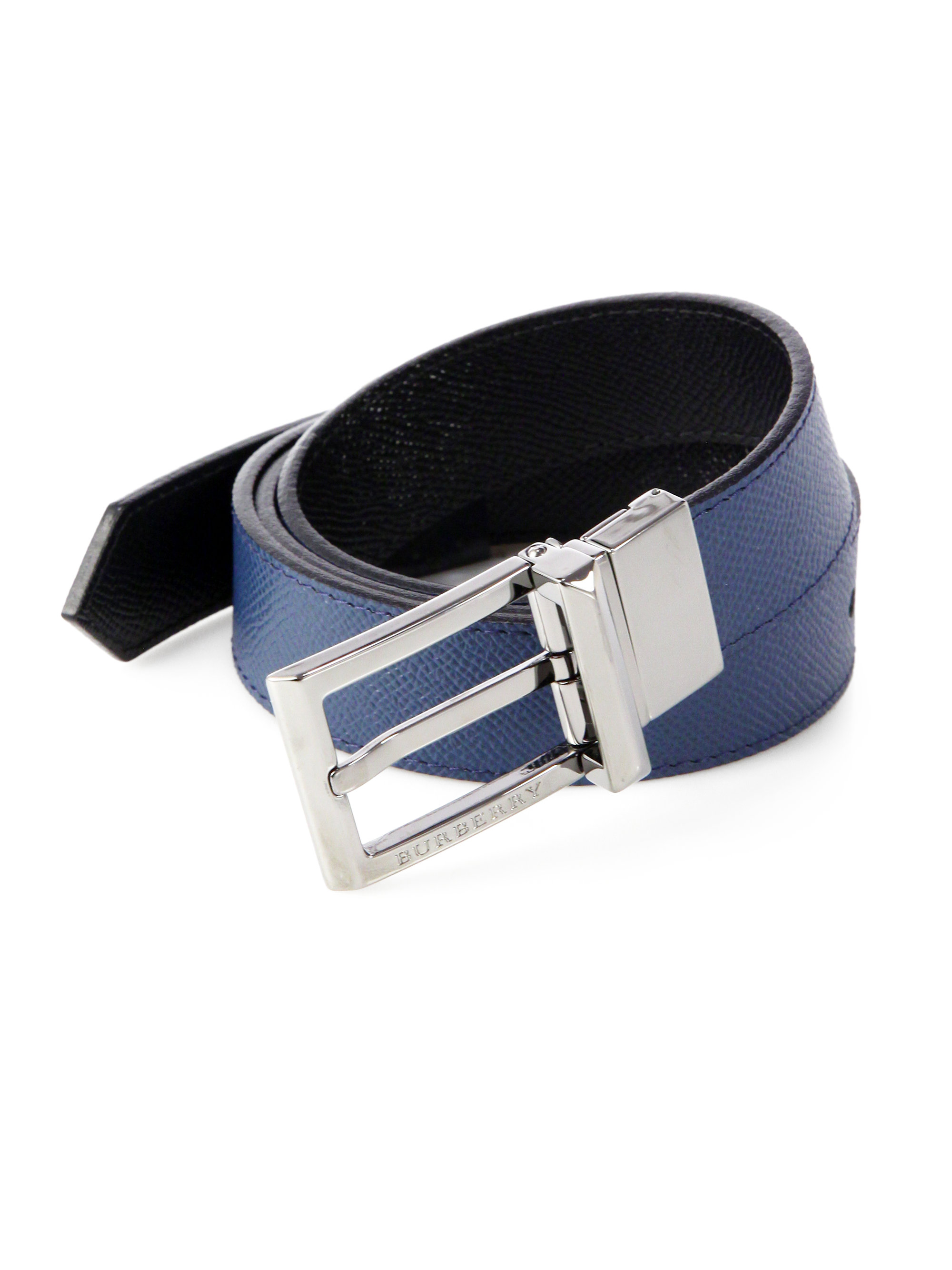 burberry belt mens blue