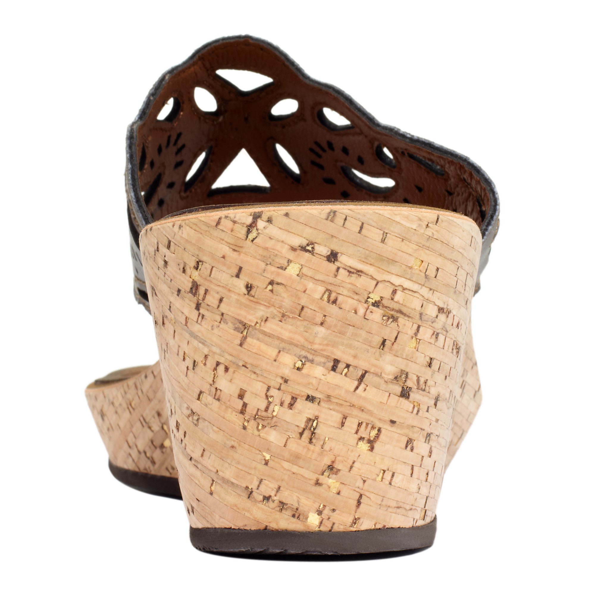 Clarks Mimmey Jane Platform Wedge Thong Sandals in Brown | Lyst