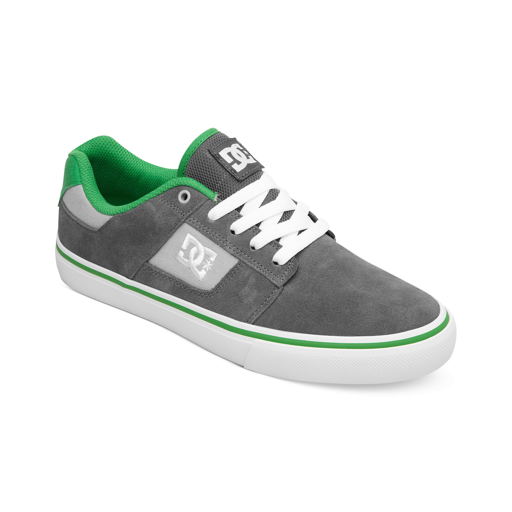 DC Shoes Bridge Sneakers in Battleship/Green (Green) for DC Shoes Bridge Sneakers in Battleship/Green (Green) for