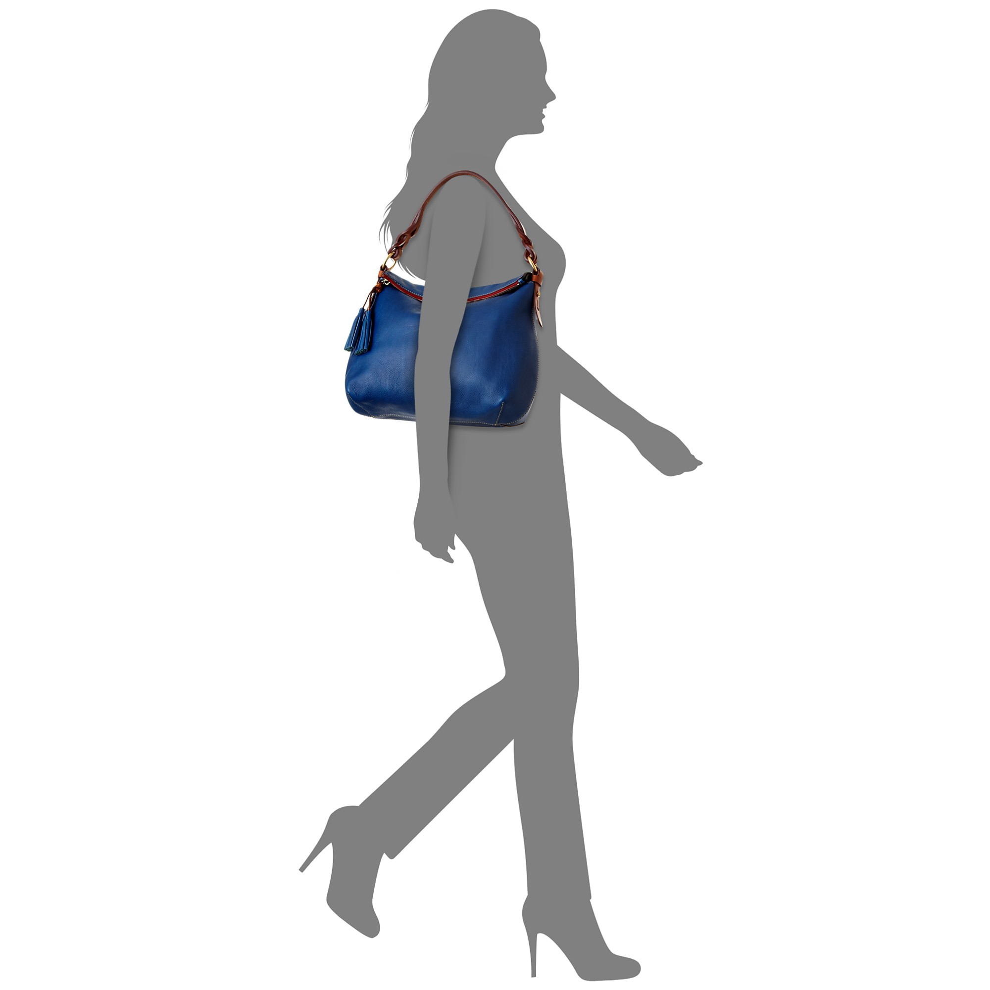 dooney and bourke twist strap hobo