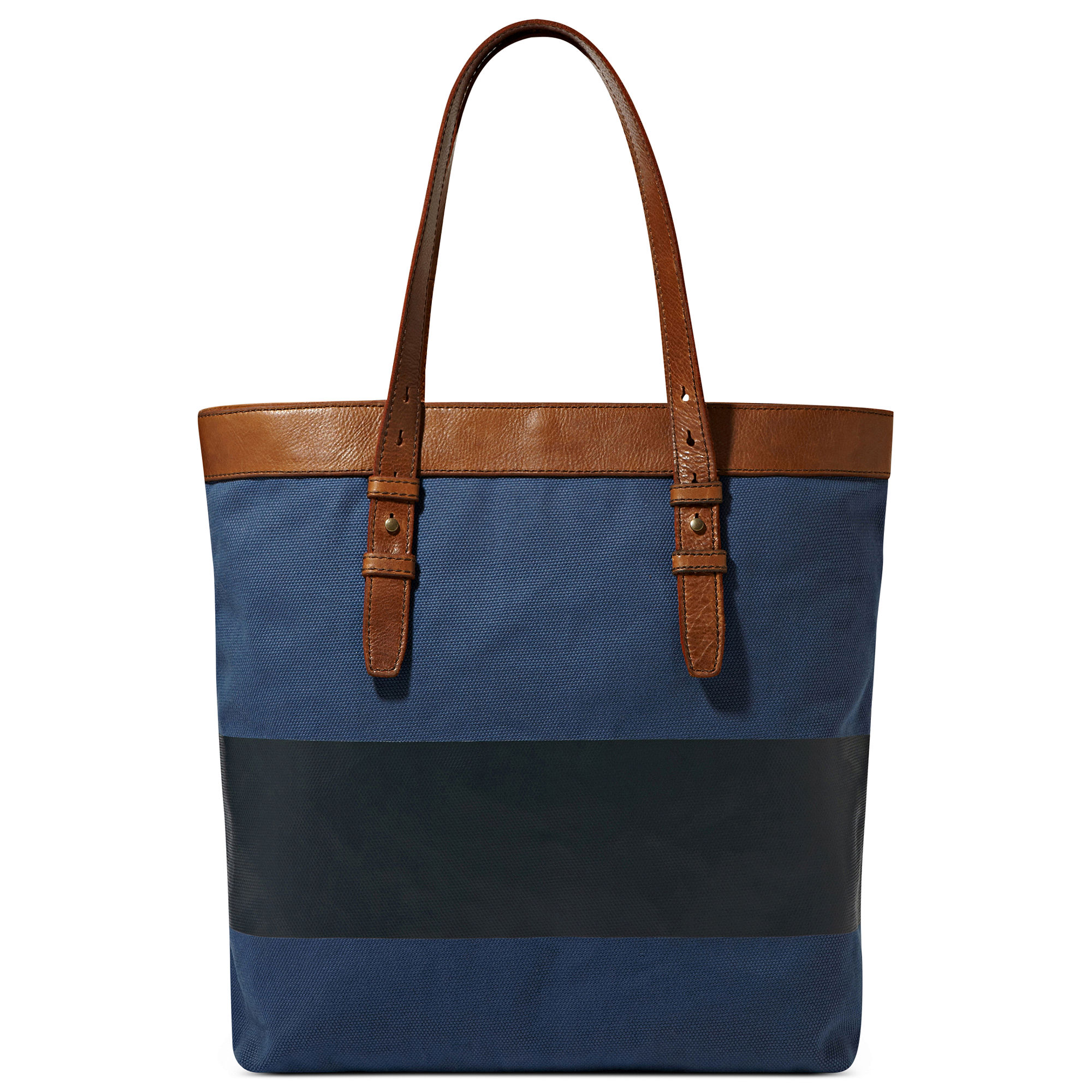 Lyst - Fossil Utility Canvas Bag in Blue for Men