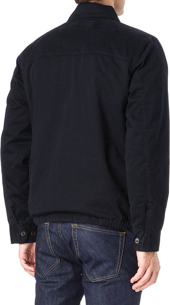 gant windcheater jacket navy