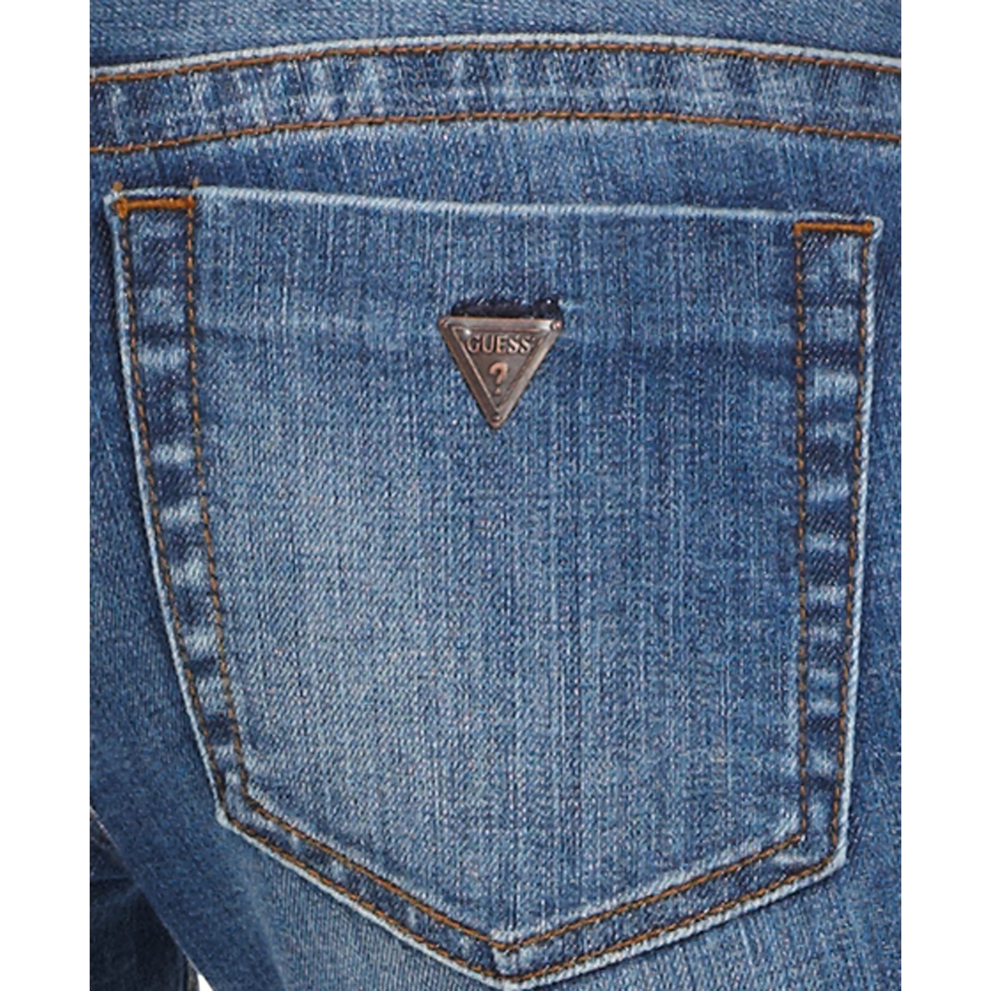 Guess Daredevil Bootcut Jeans in Blue - Lyst