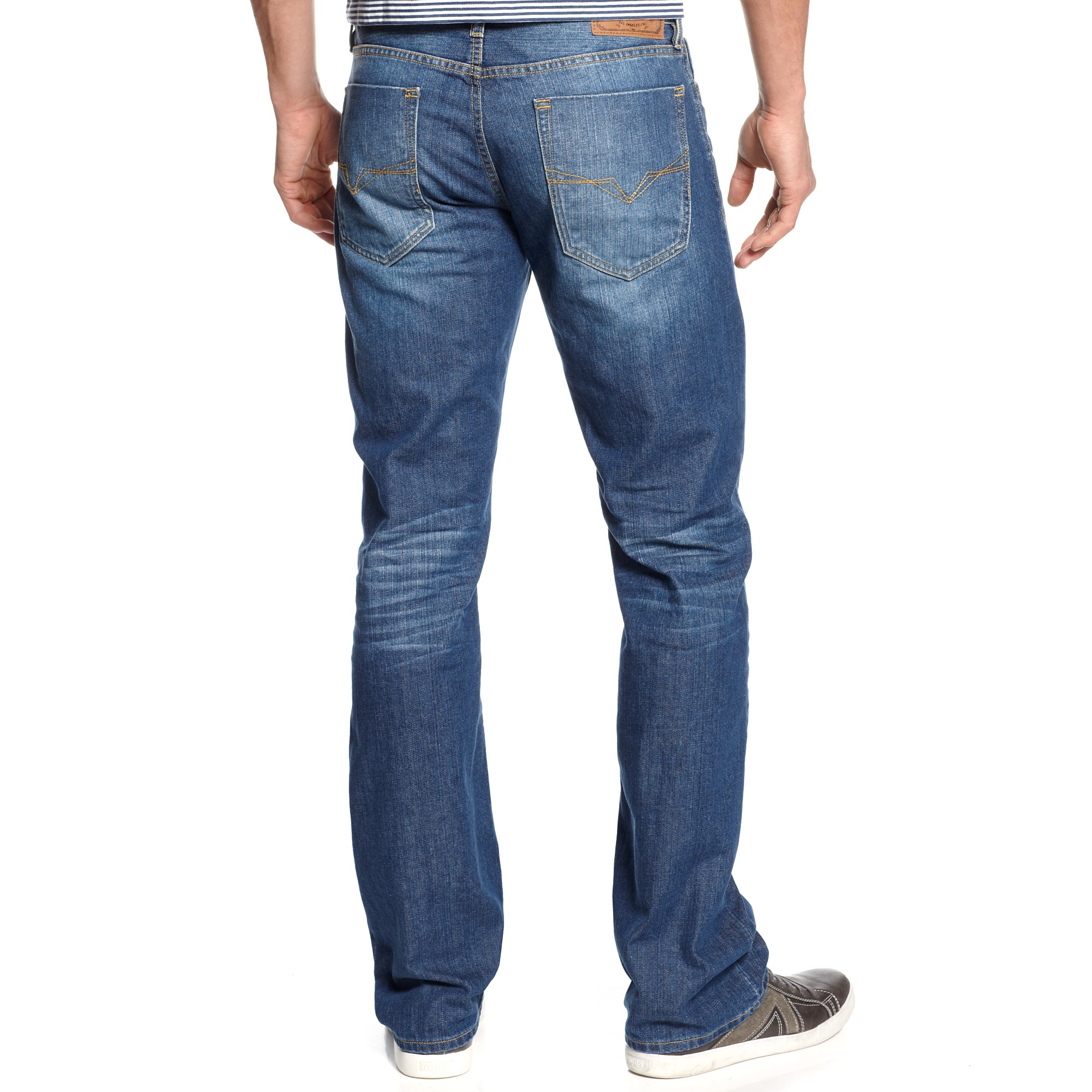 Guess Desmond Relaxed Fit Jeans in Blue 