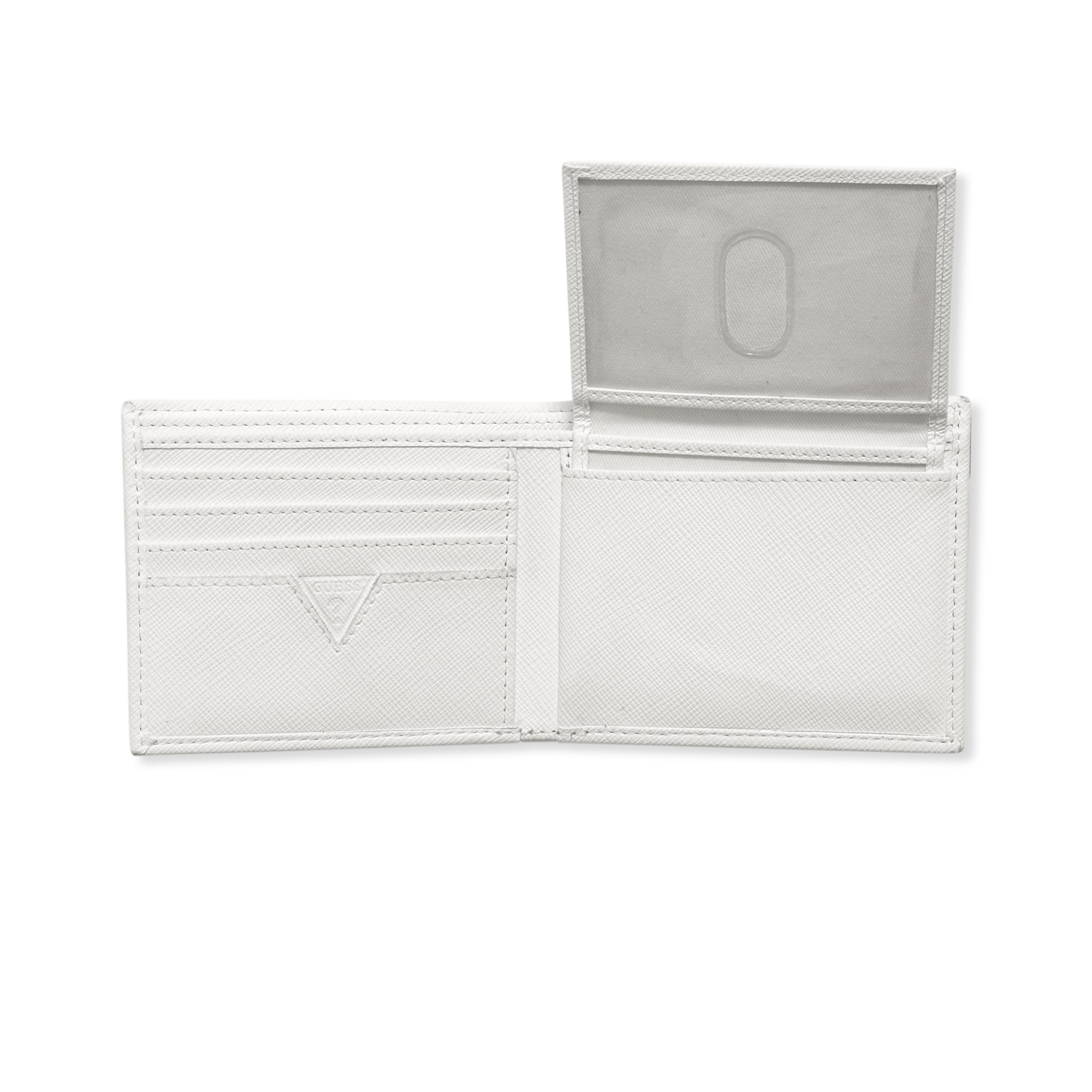 Guess Wallets Sarasota Passcase Wallet in White for Men