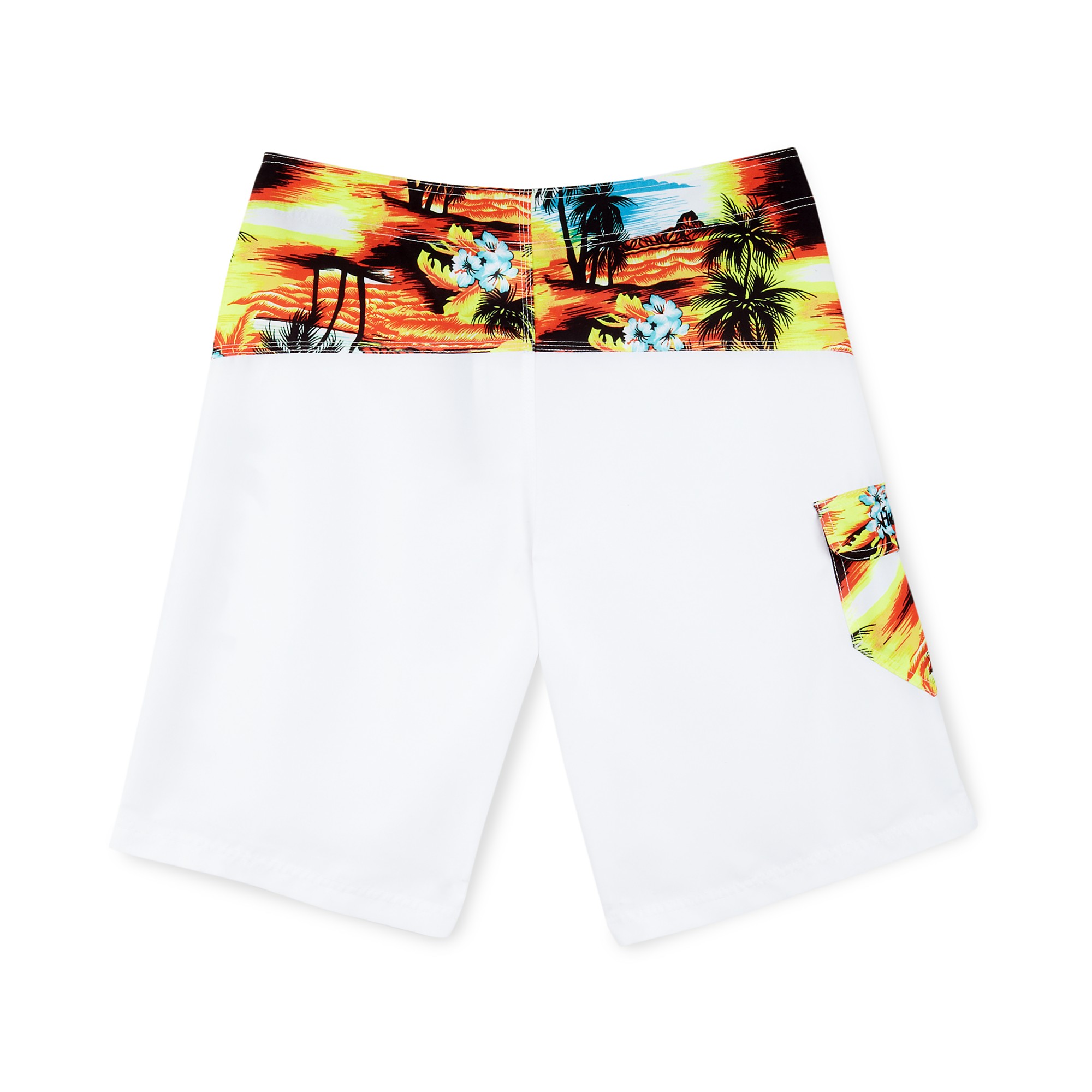 Hurley Lightweight Supersuede Tropical Neon Board Shorts in White for Men Lyst