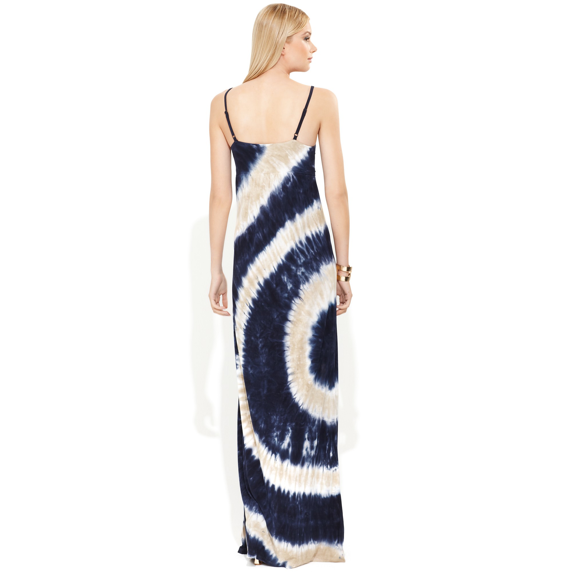 Spaghetti Strap Tie Dye Maxi Dresses Spaghetti Strap Tie Dye Maxi Dresses