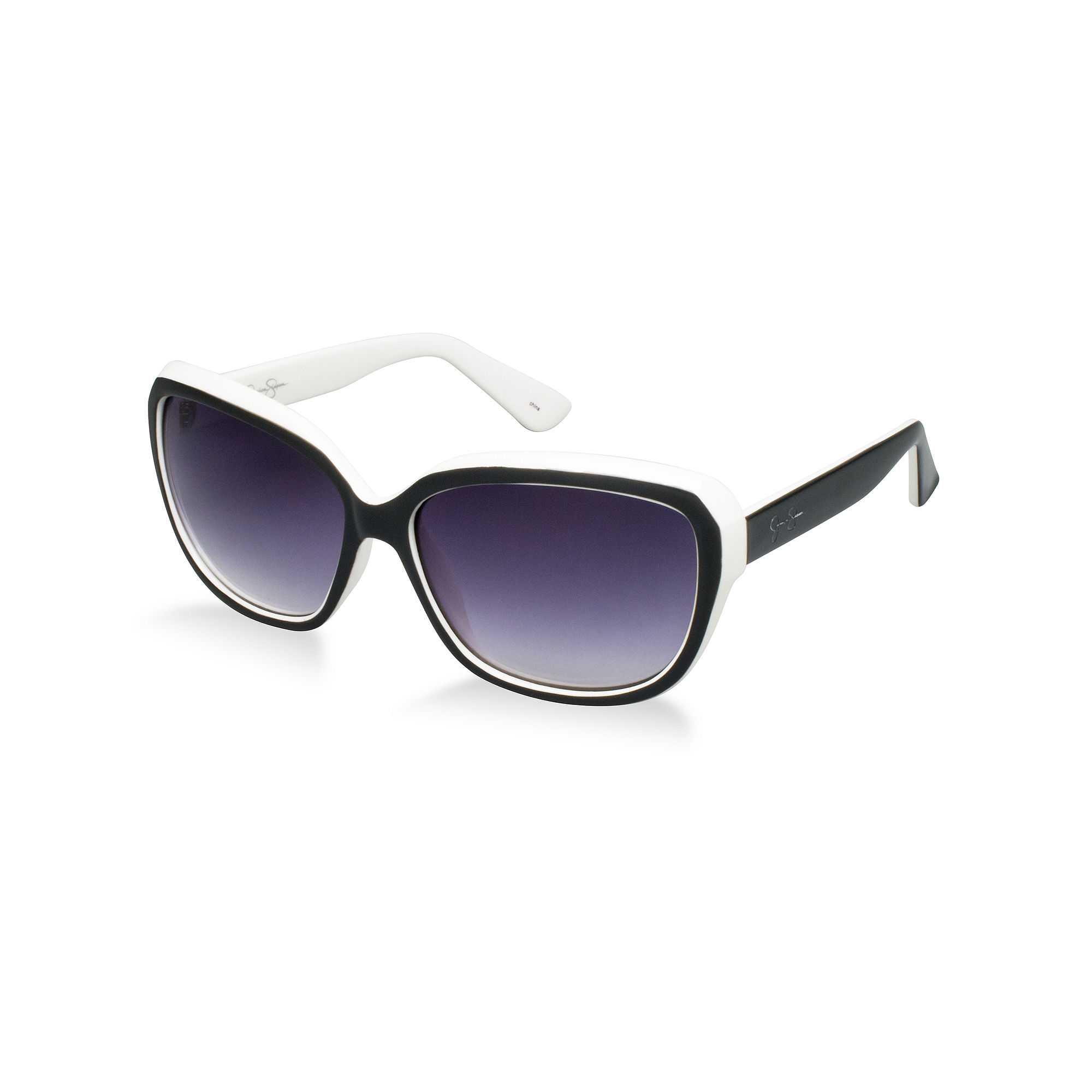 Jessica simpson Sunglasses in Black (Multicolor/Grey) Lyst