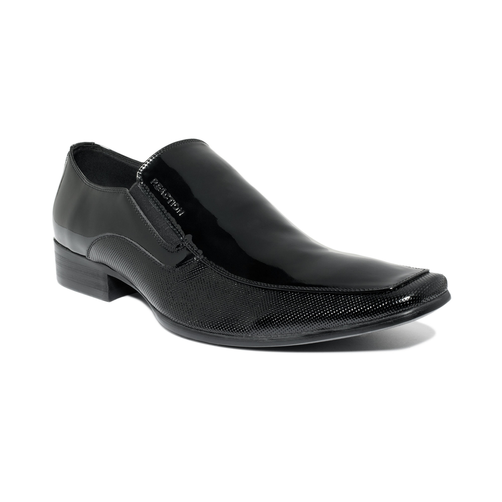 kenneth cole black slip on shoes