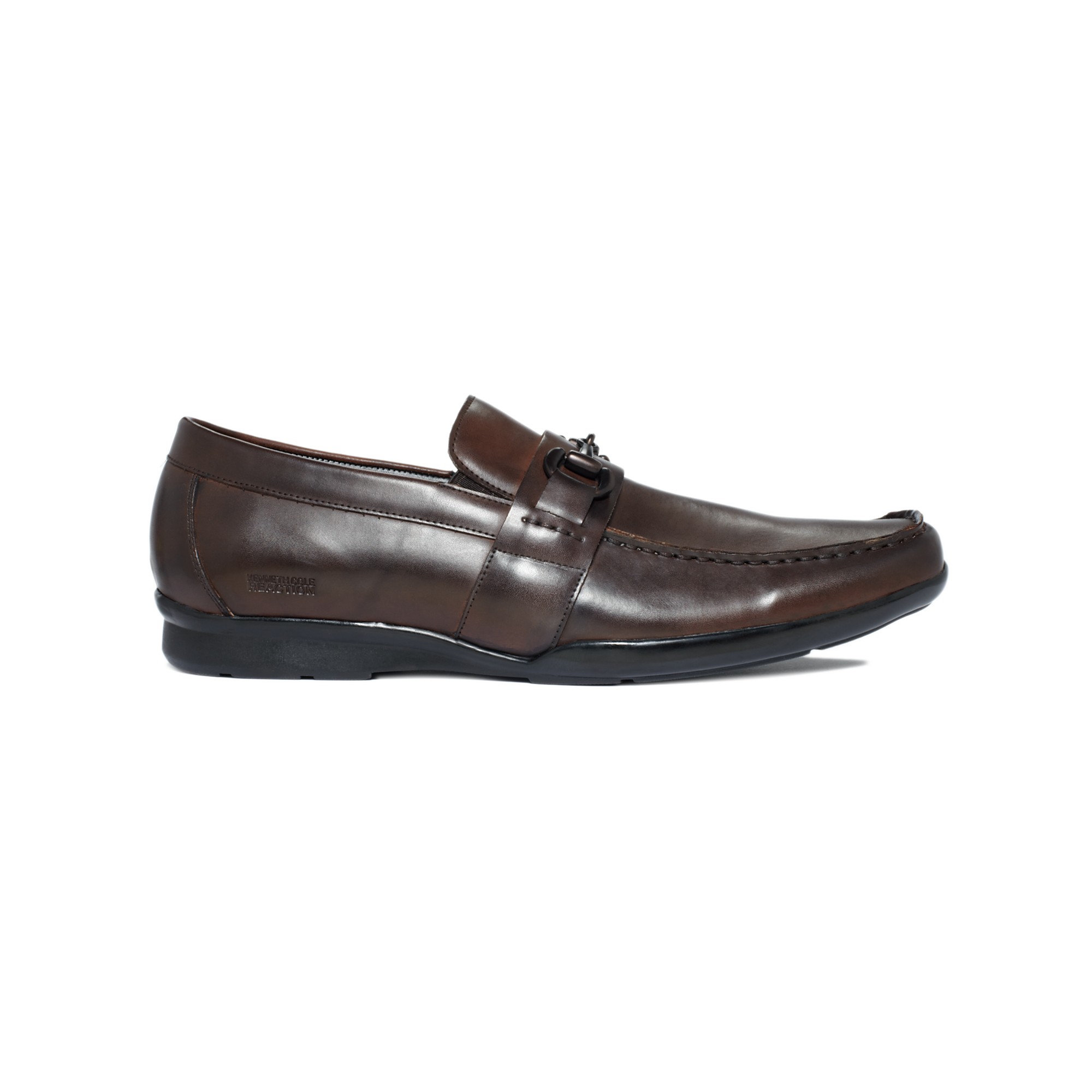 Lyst - Kenneth Cole Reaction Plane Side Bit Loafers in Brown for Men