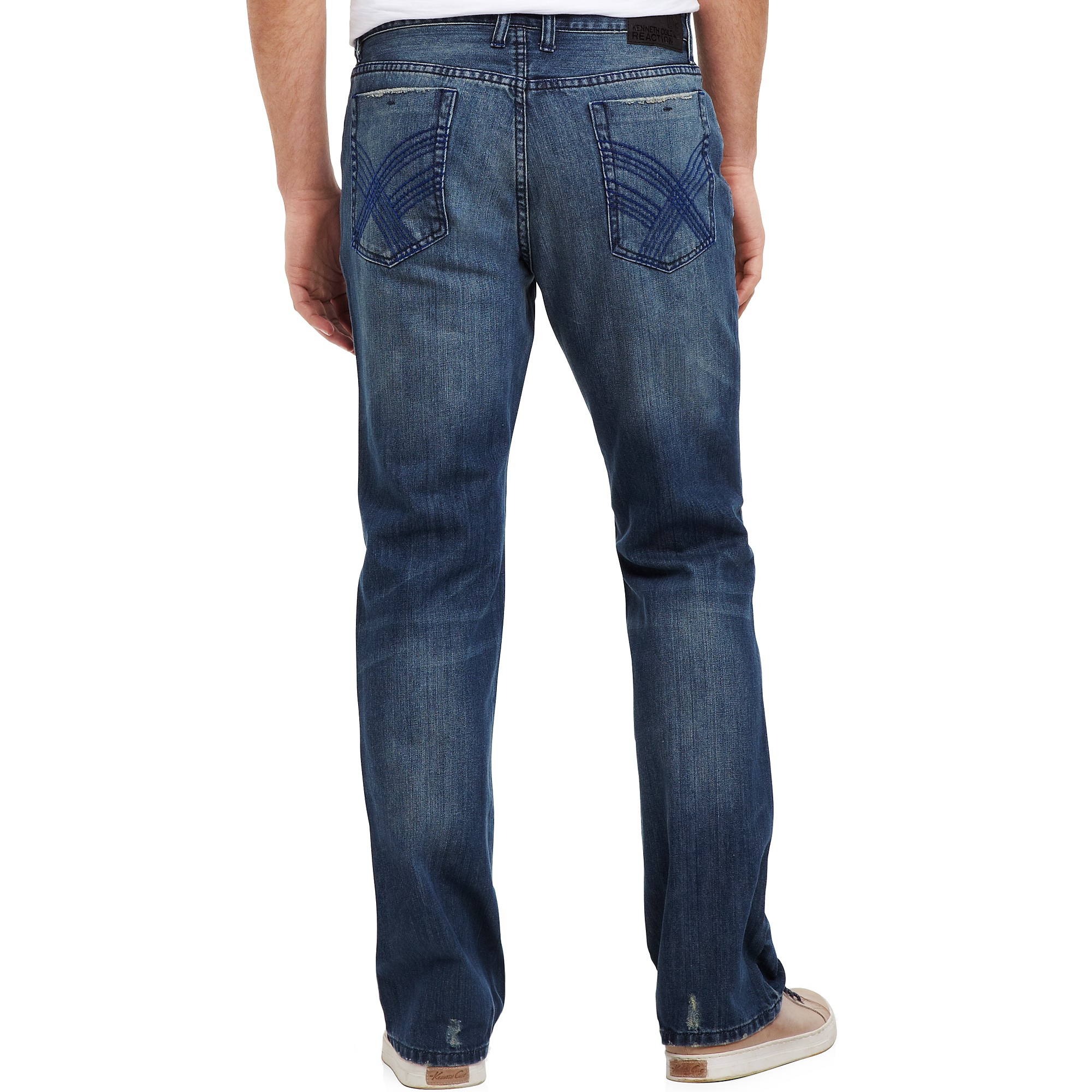 cole reaction Jeans Bootcut Medium Wash Jeans in Blue for Men