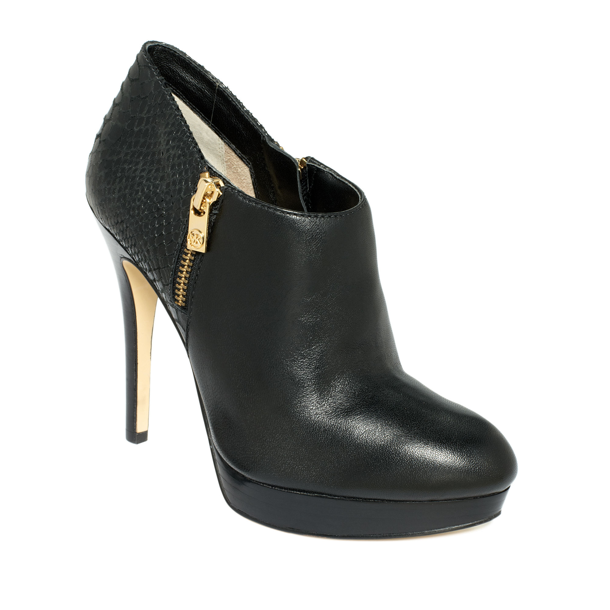 Michael Kors York Ankle Boots in Grey Suede (Black) - Lyst